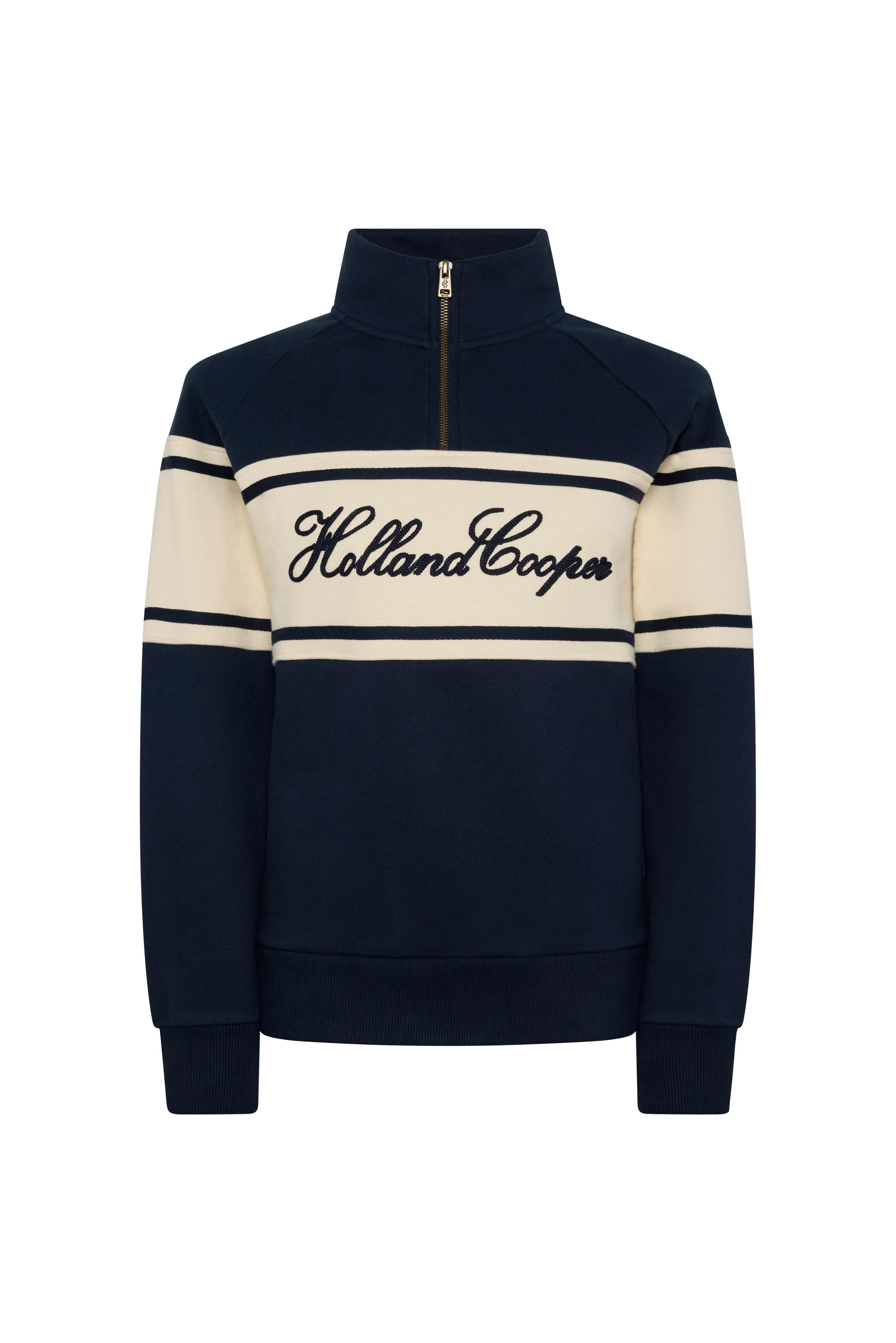 Signature Quarter Zip Sweat (Ink Navy) - Image 8