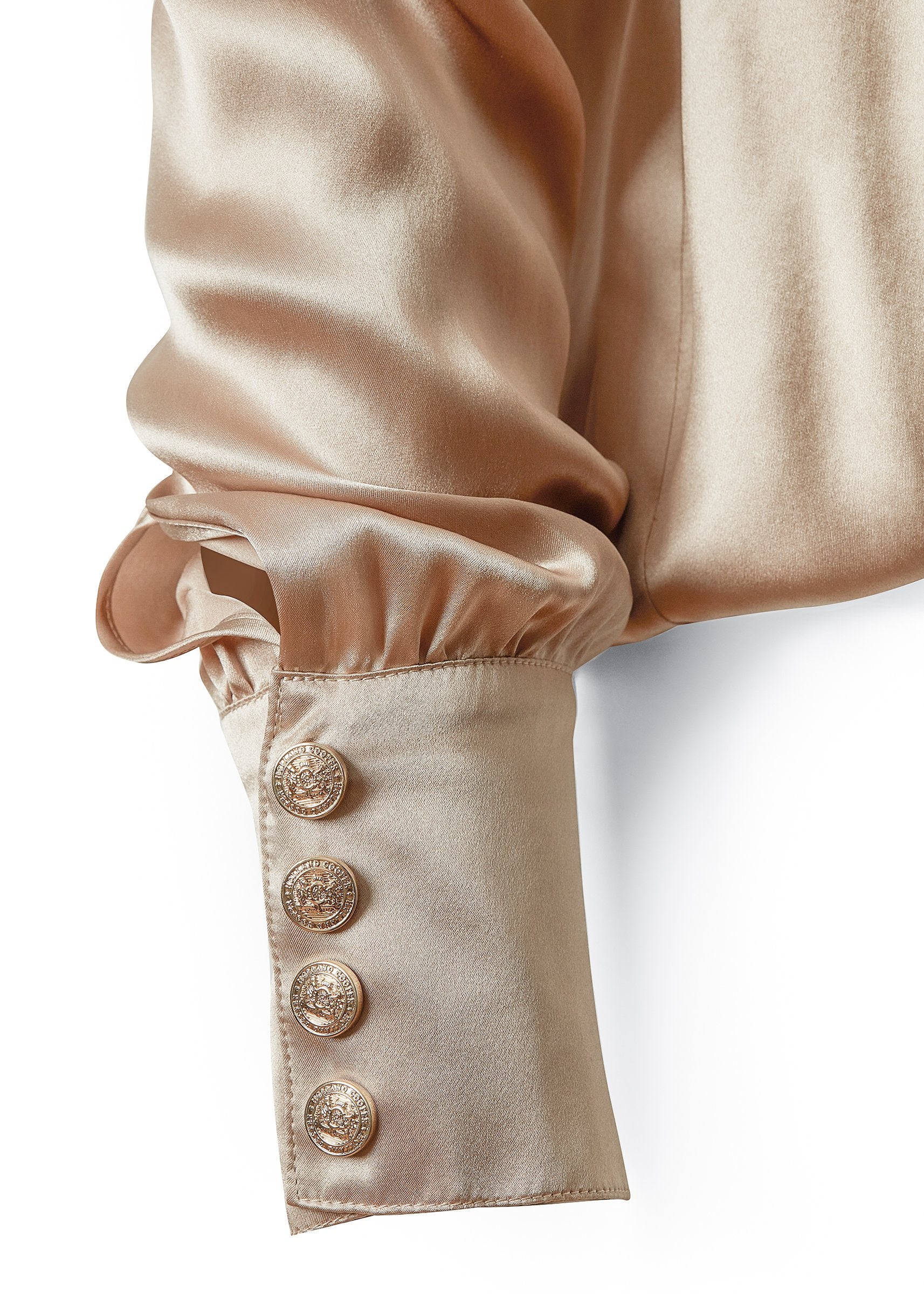Silk Bodysuit (Champagne) - Image 9