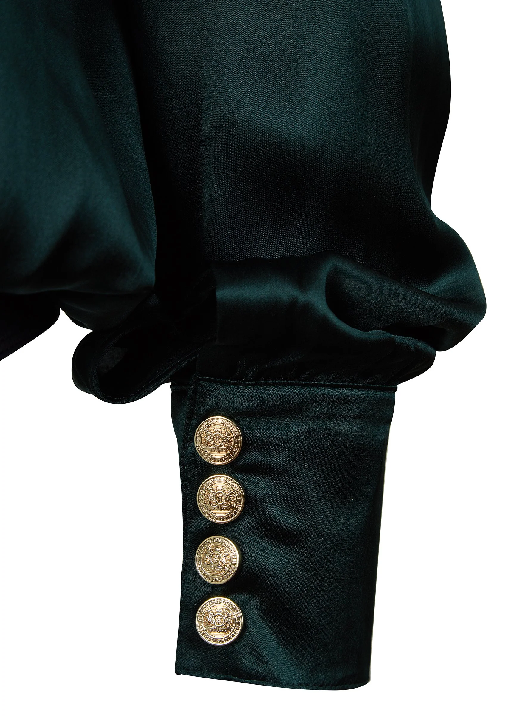 Silk Bodysuit (Emerald) - Image 9