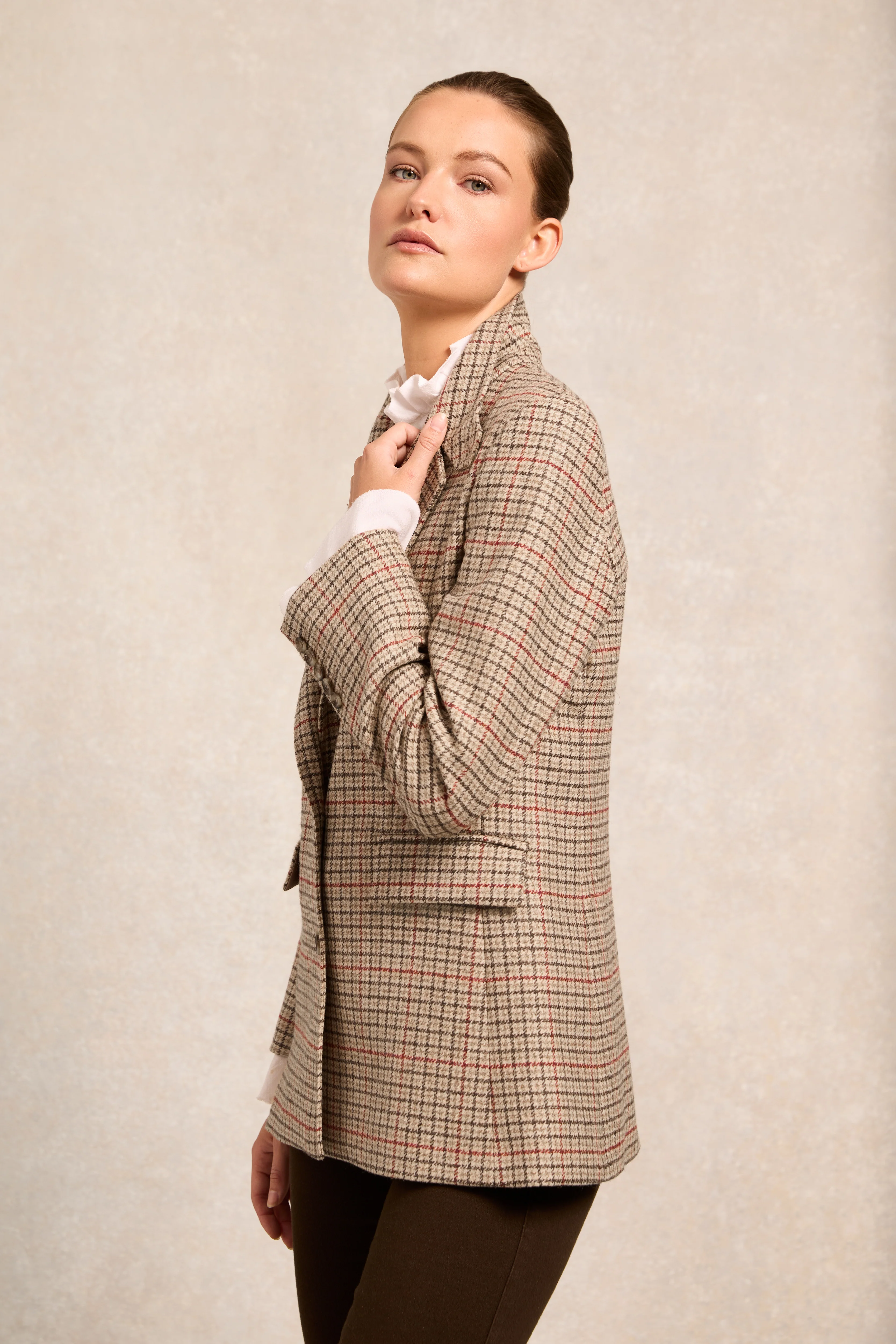 Single Breasted Blazer (Charlton Tweed) - Image 3