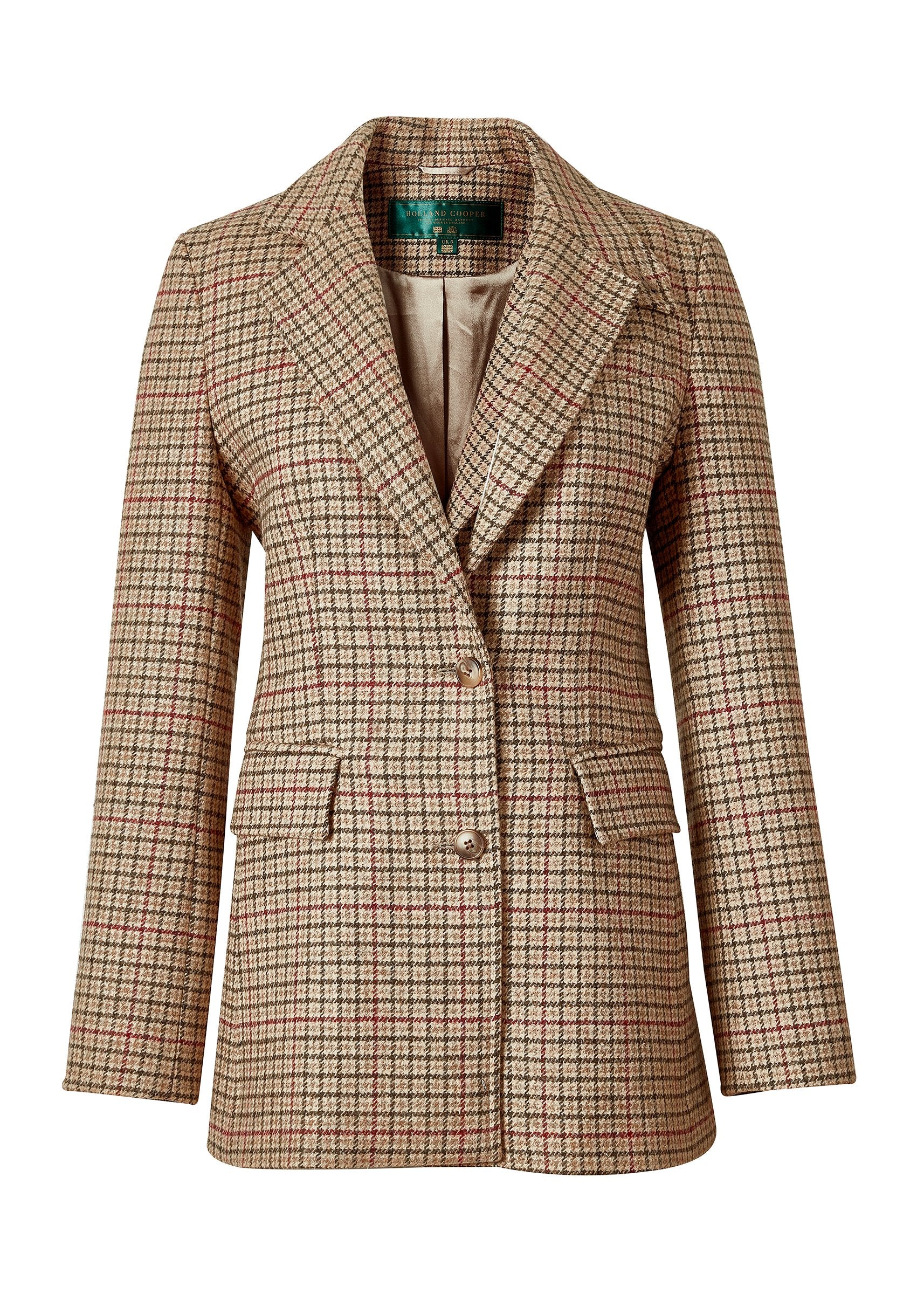 Single Breasted Blazer (Charlton Tweed) - Image 4