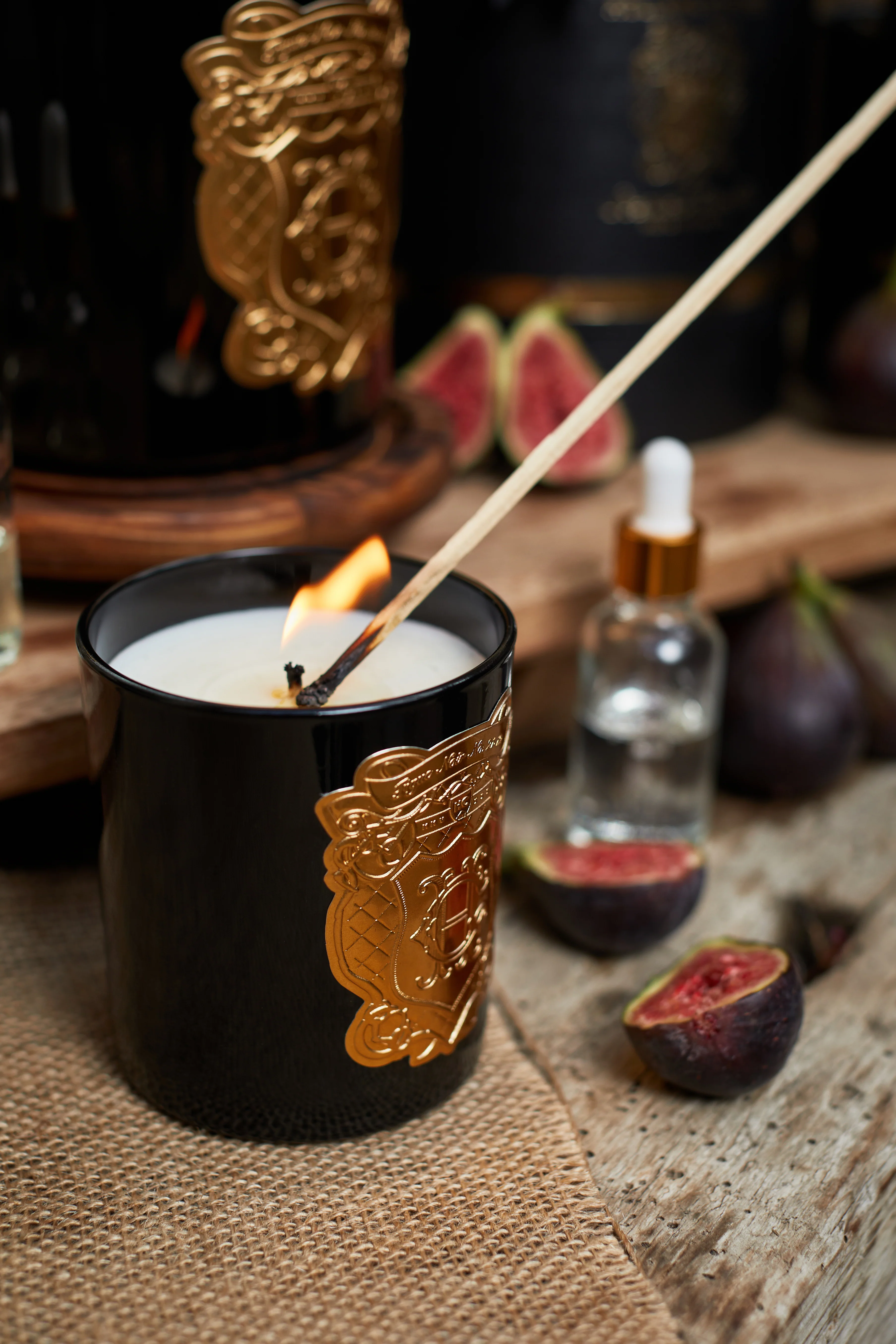 Single Wick Candle (Figue Noir) - Image 6