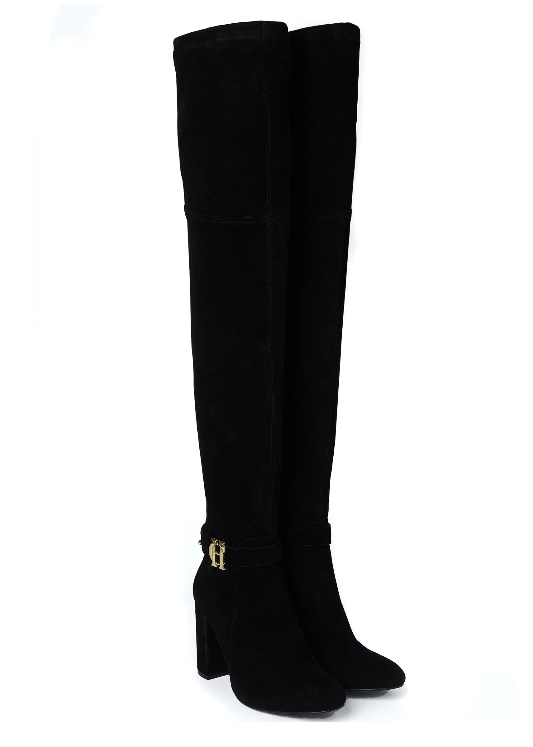 Sloane Over The Knee Boot (Black) - Image 4
