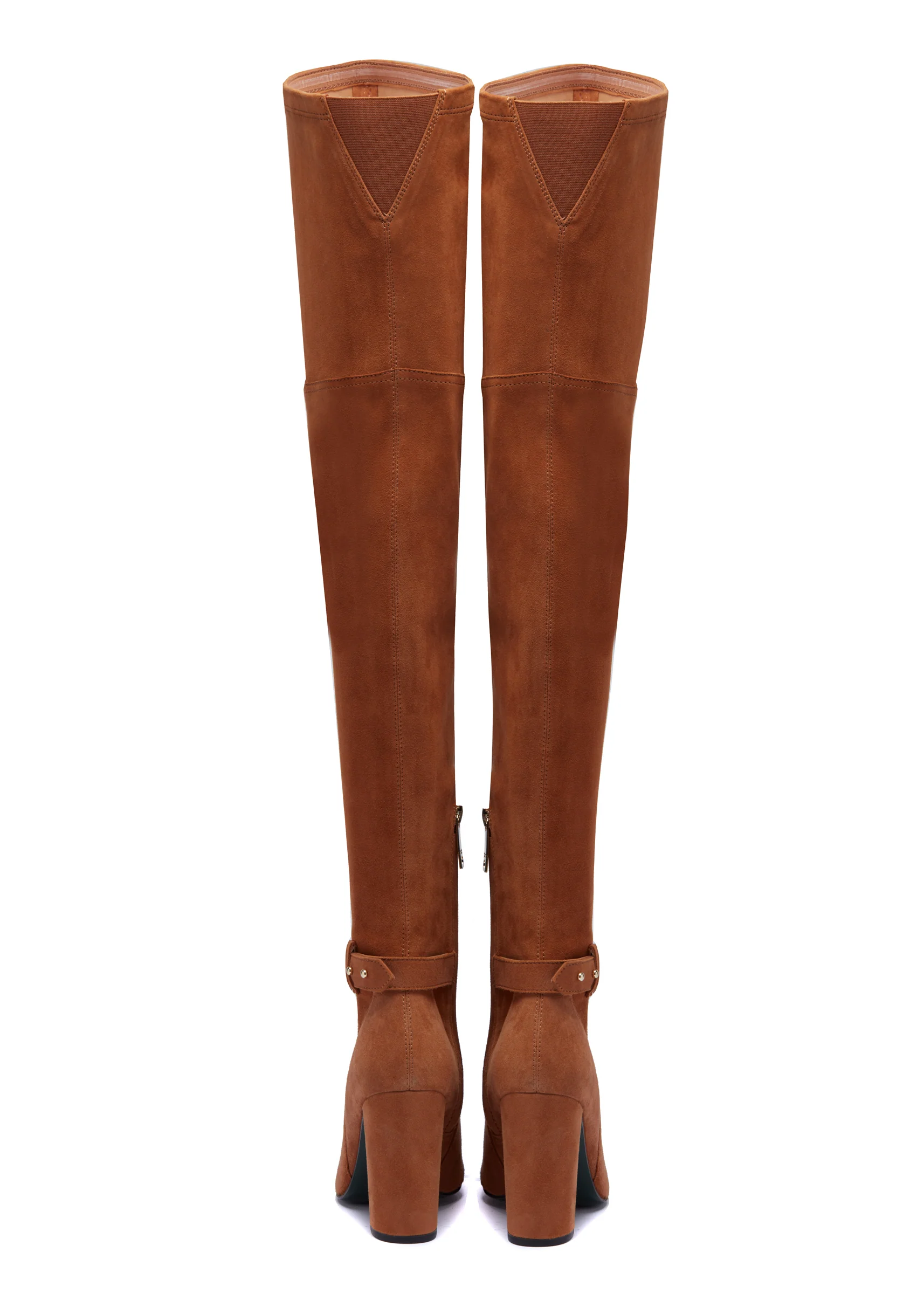 Sloane Over The Knee Boot (Tan) - Image 7