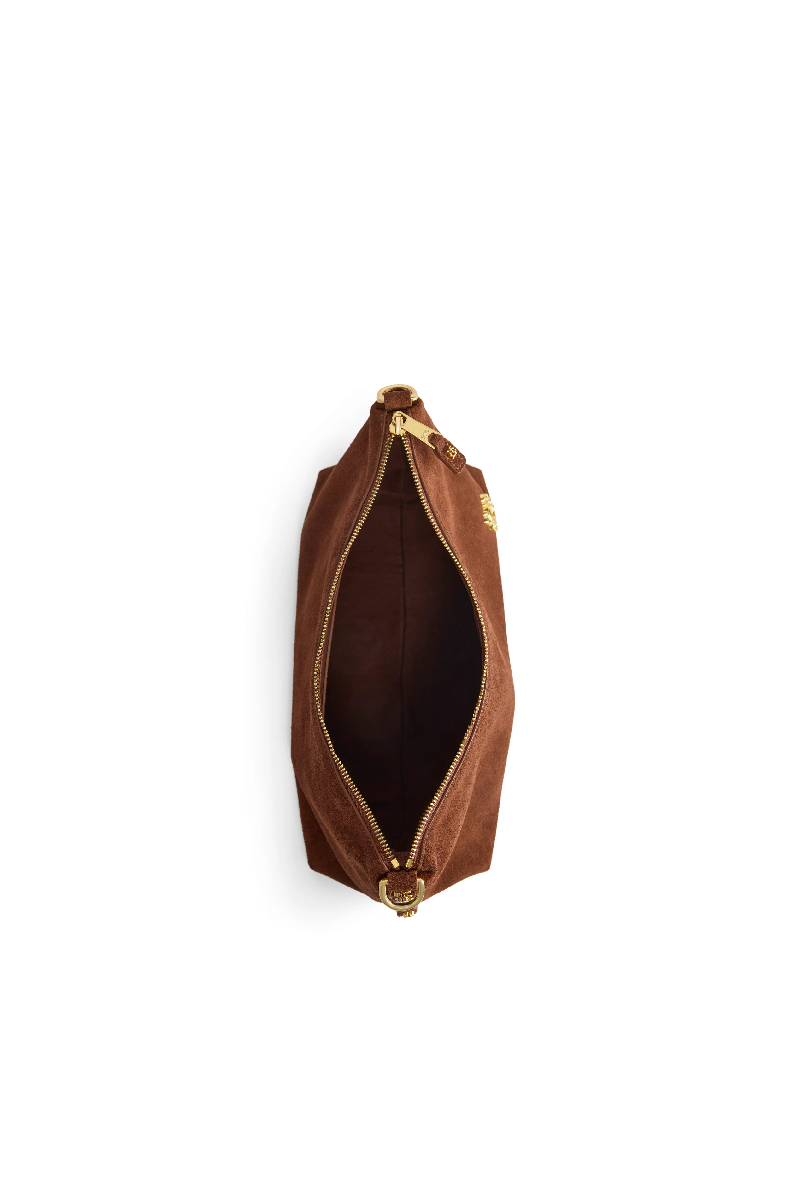 Slouch Shoulder Bag (Mocha Suede) - Image 7