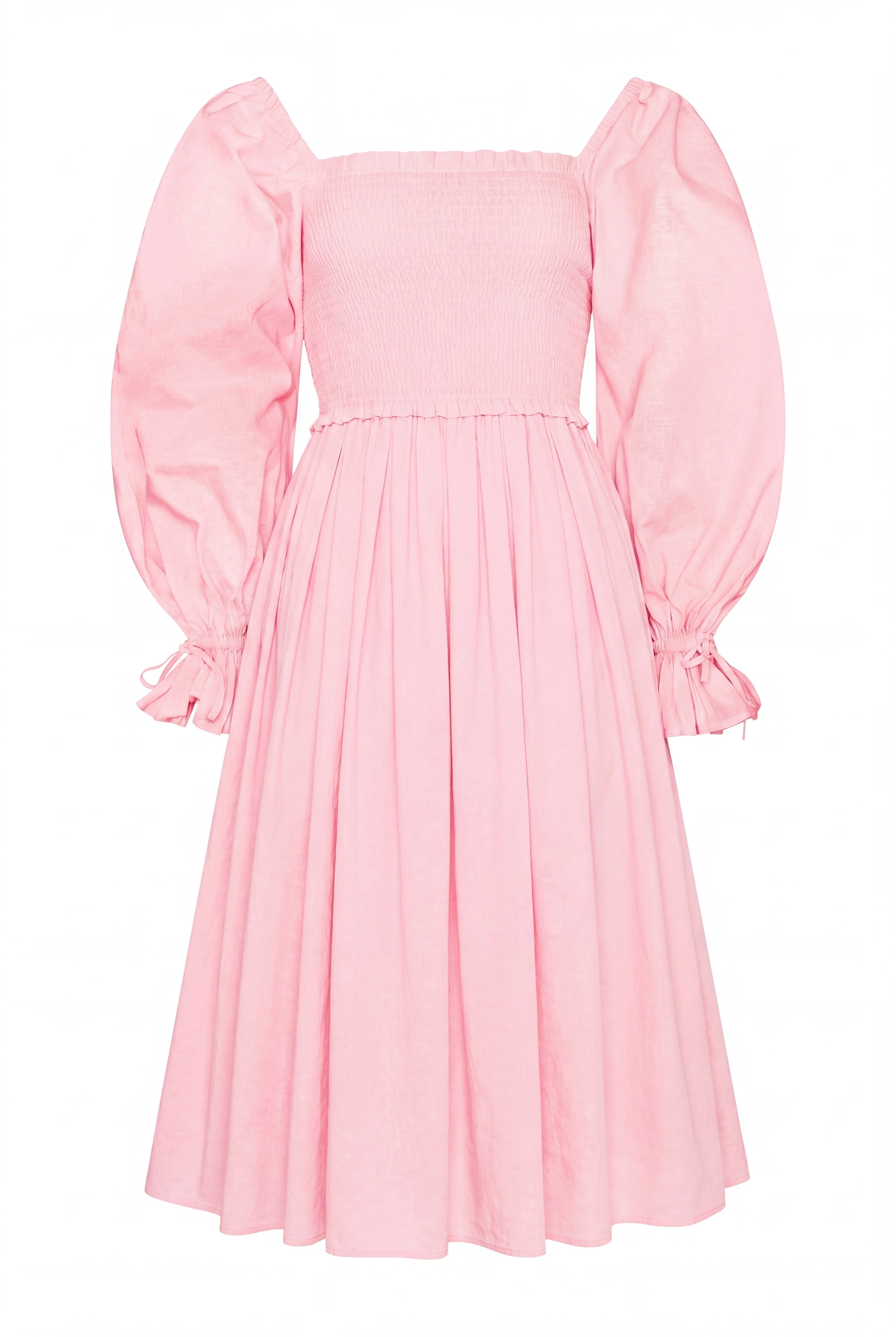 Smock Dress (Pale Pink) - Image 10