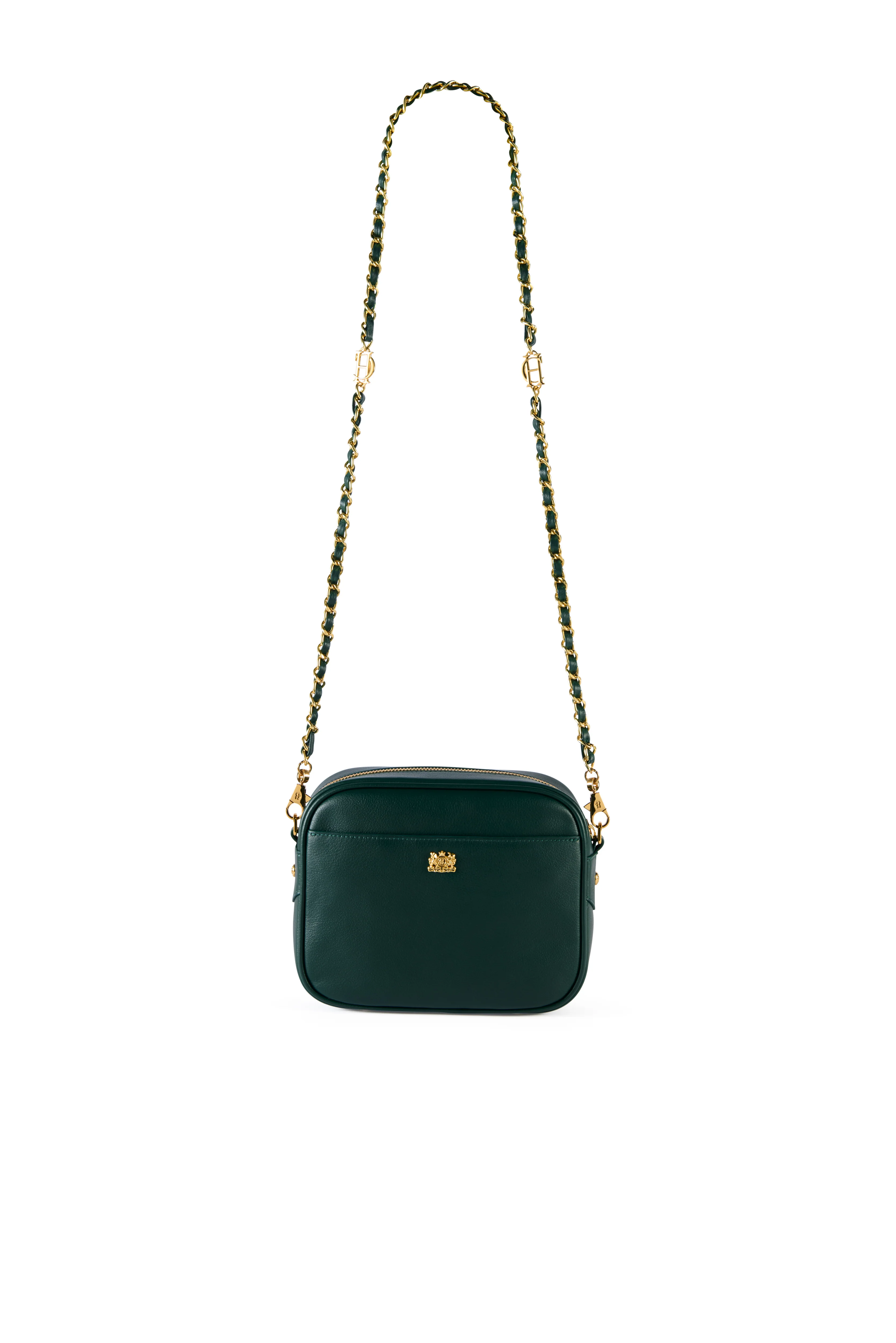Soho Camera Bag (Emerald Leather) - Image 4