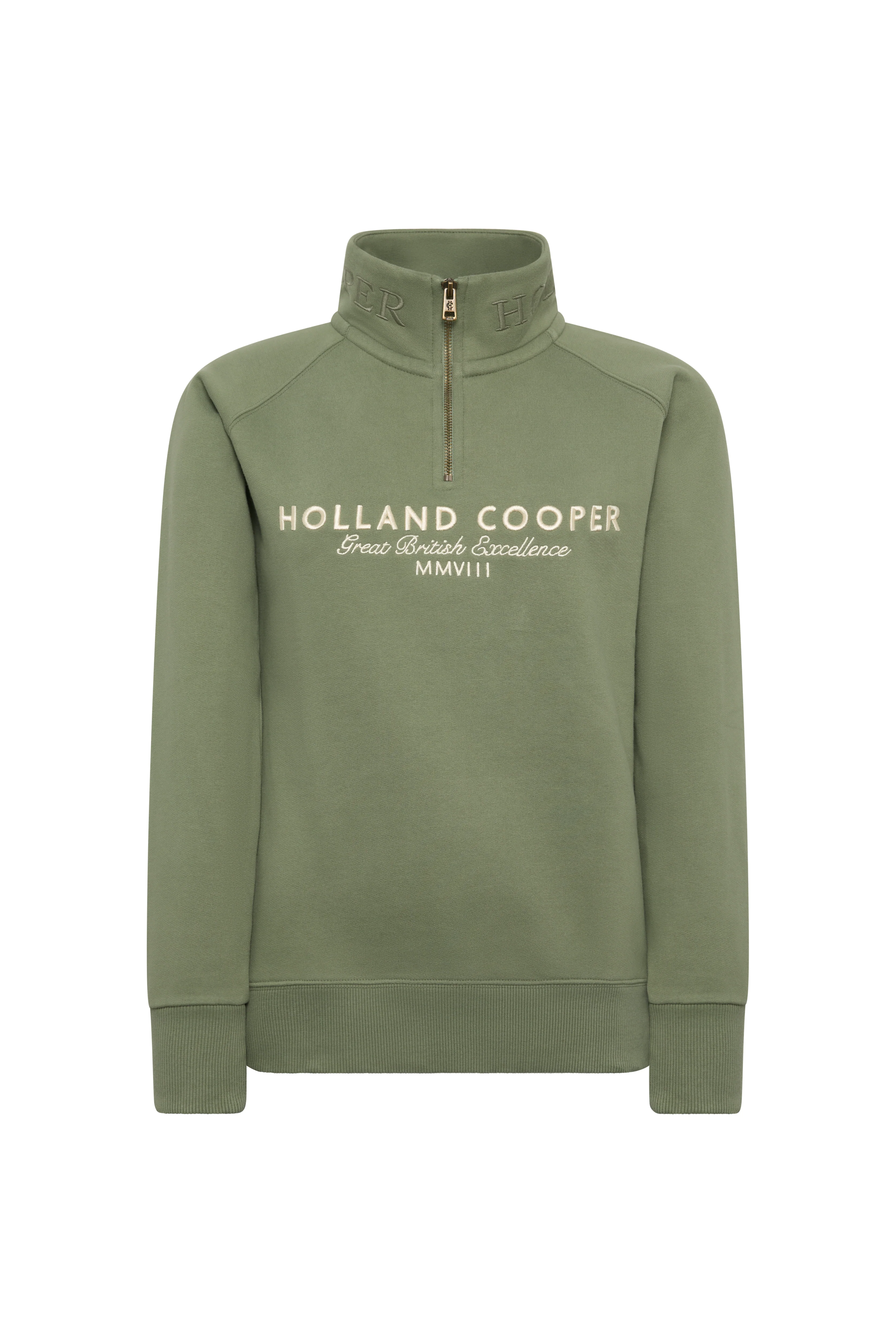Sporting Goods Zip Henley (Sage) - Image 8