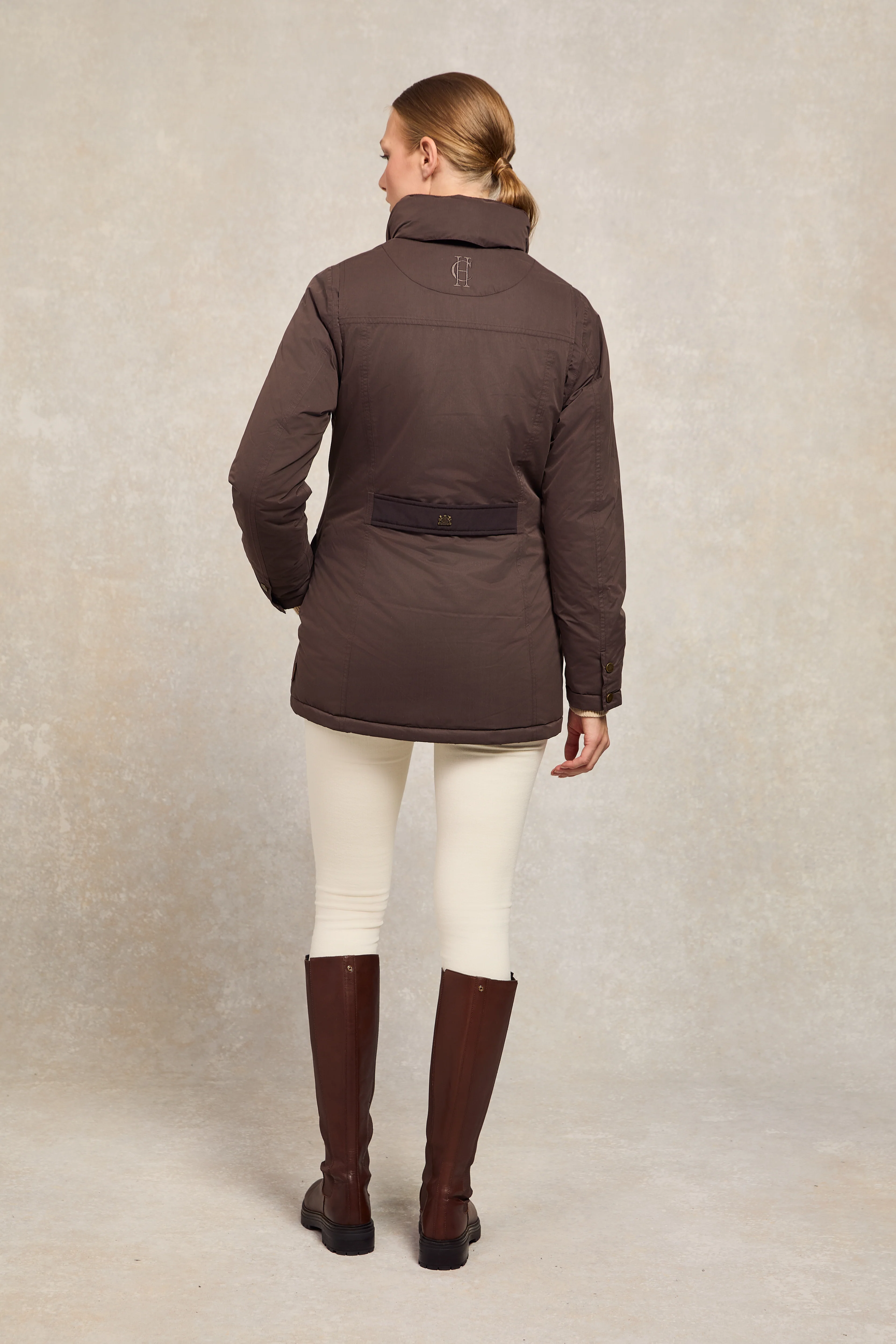 Stamford Country Coat (Chocolate) - Image 7