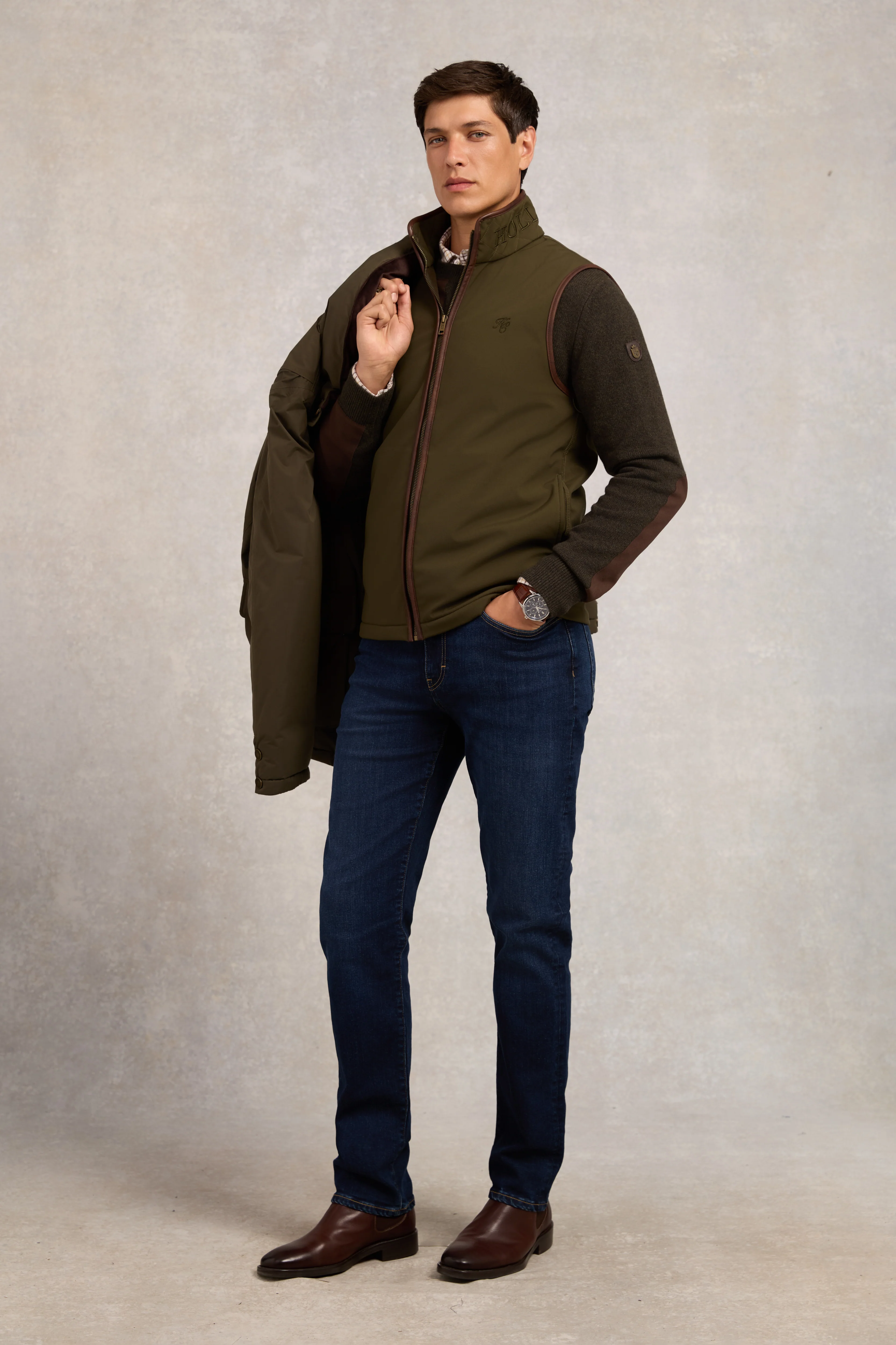 Men's Stamford Field Coat (Khaki) - Image 7