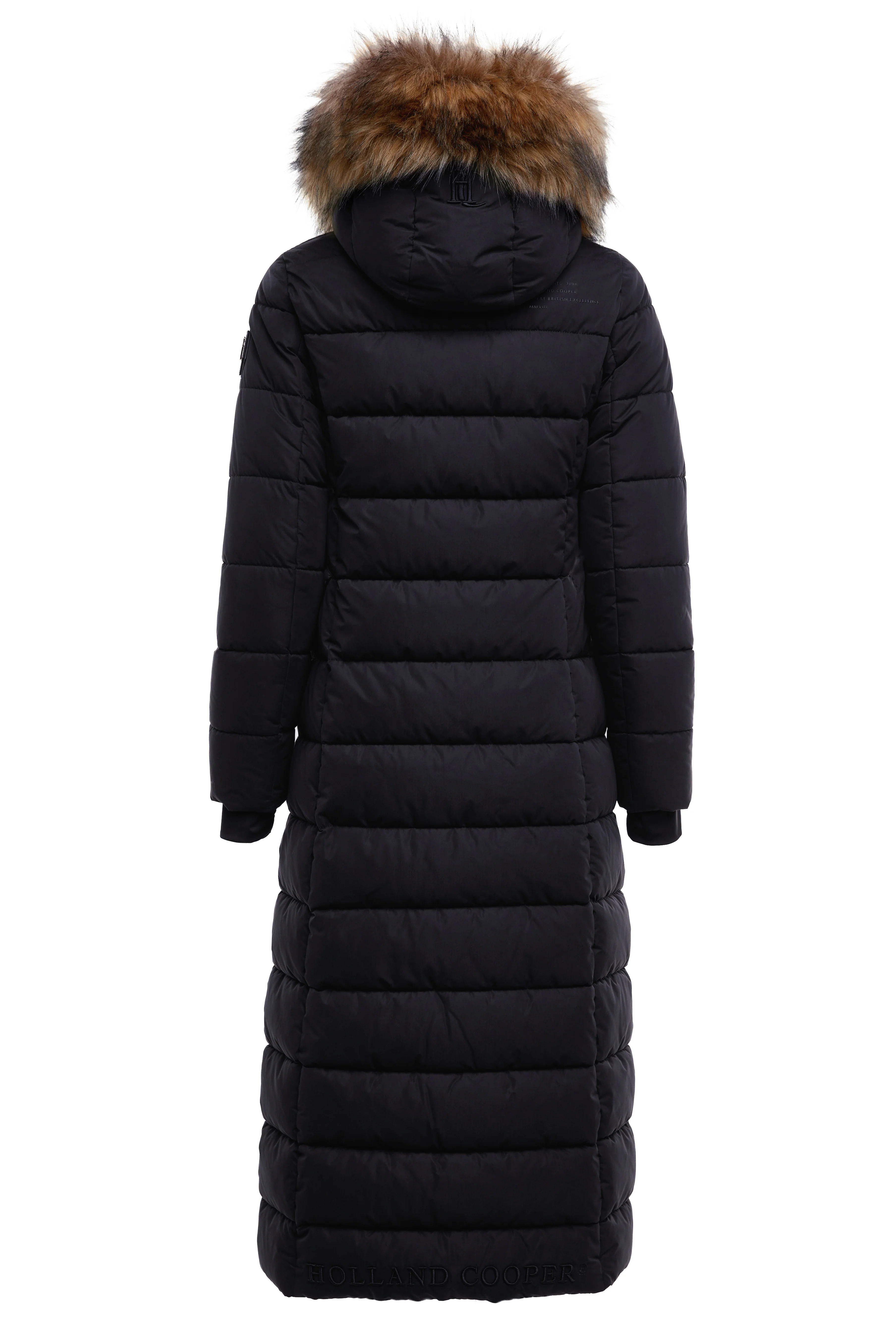 Stoneleigh Longline Coat (Black) - Image 10