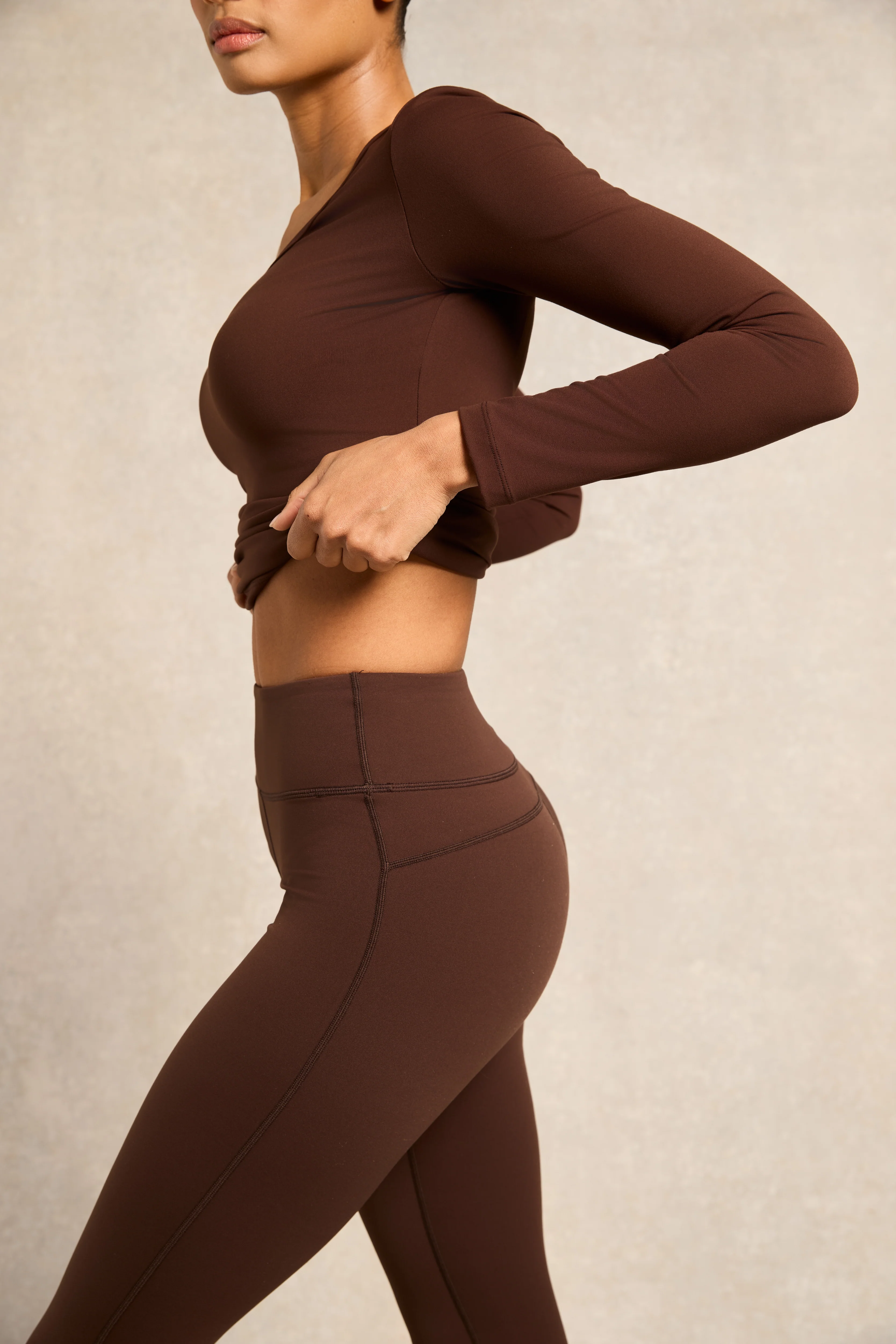 Supersoft Contour Legging (Walnut) - Image 3