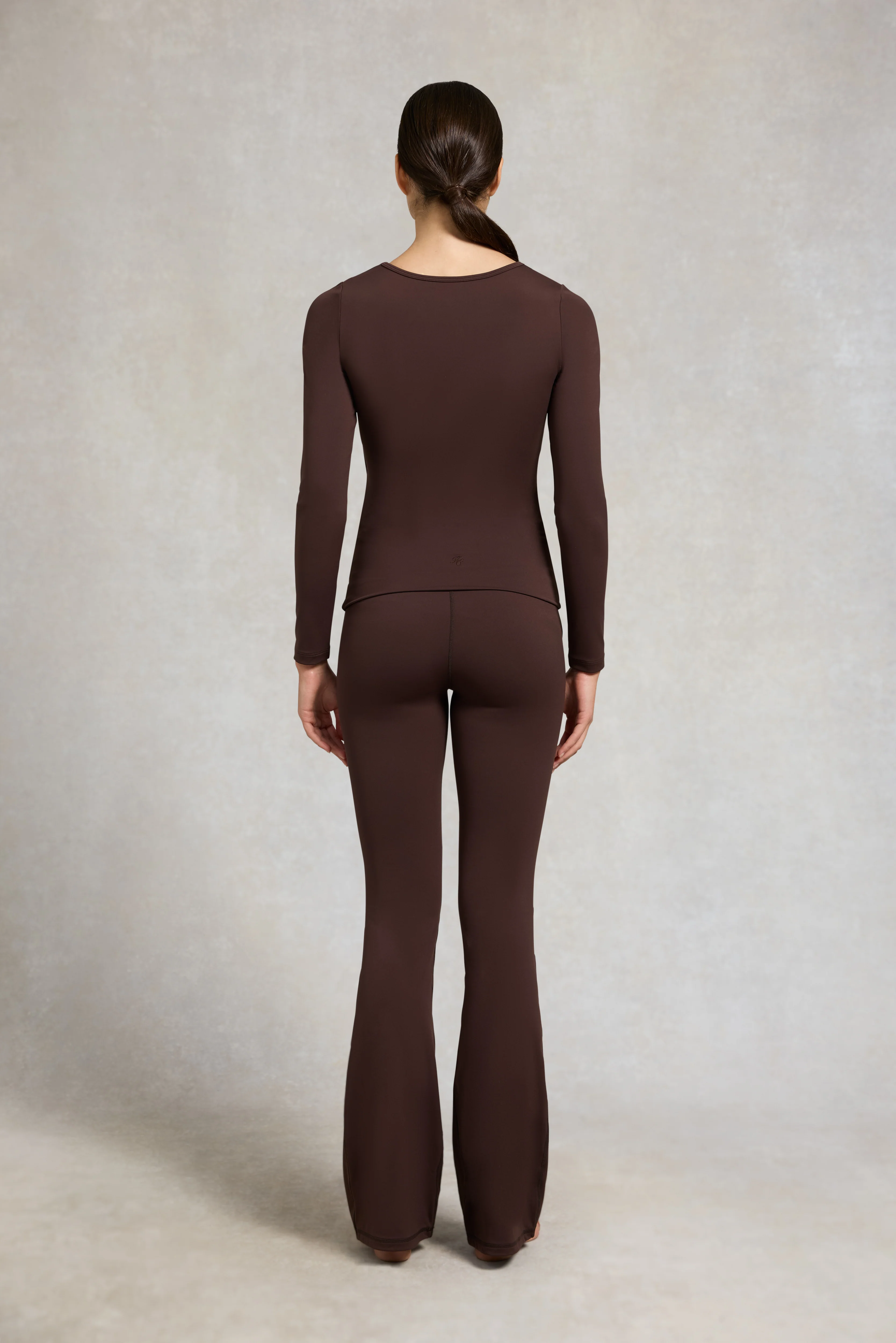 Supersoft Flared Pant (Walnut) - Image 4