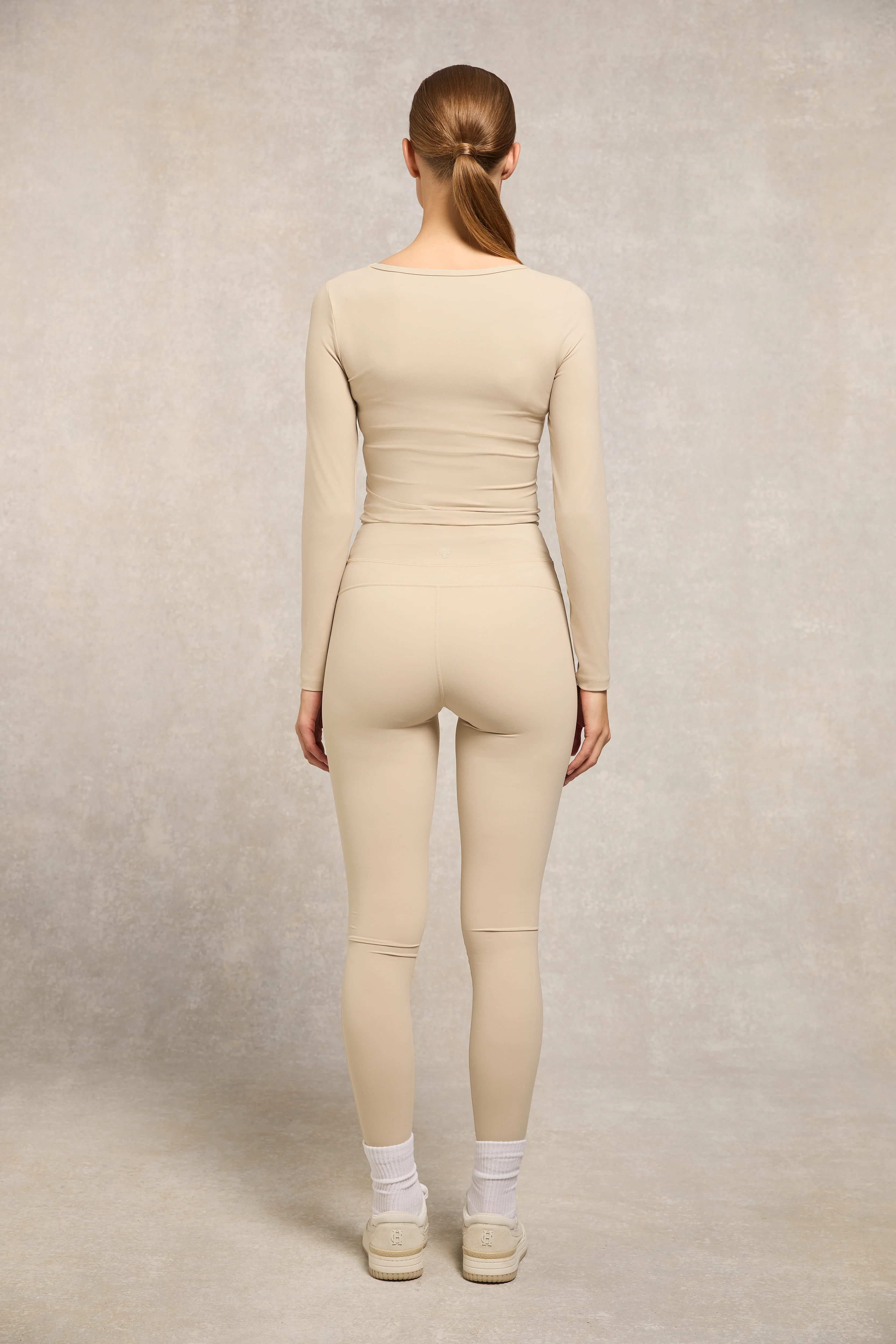 Supersoft Long Sleeve Top (Beige) - Image 5