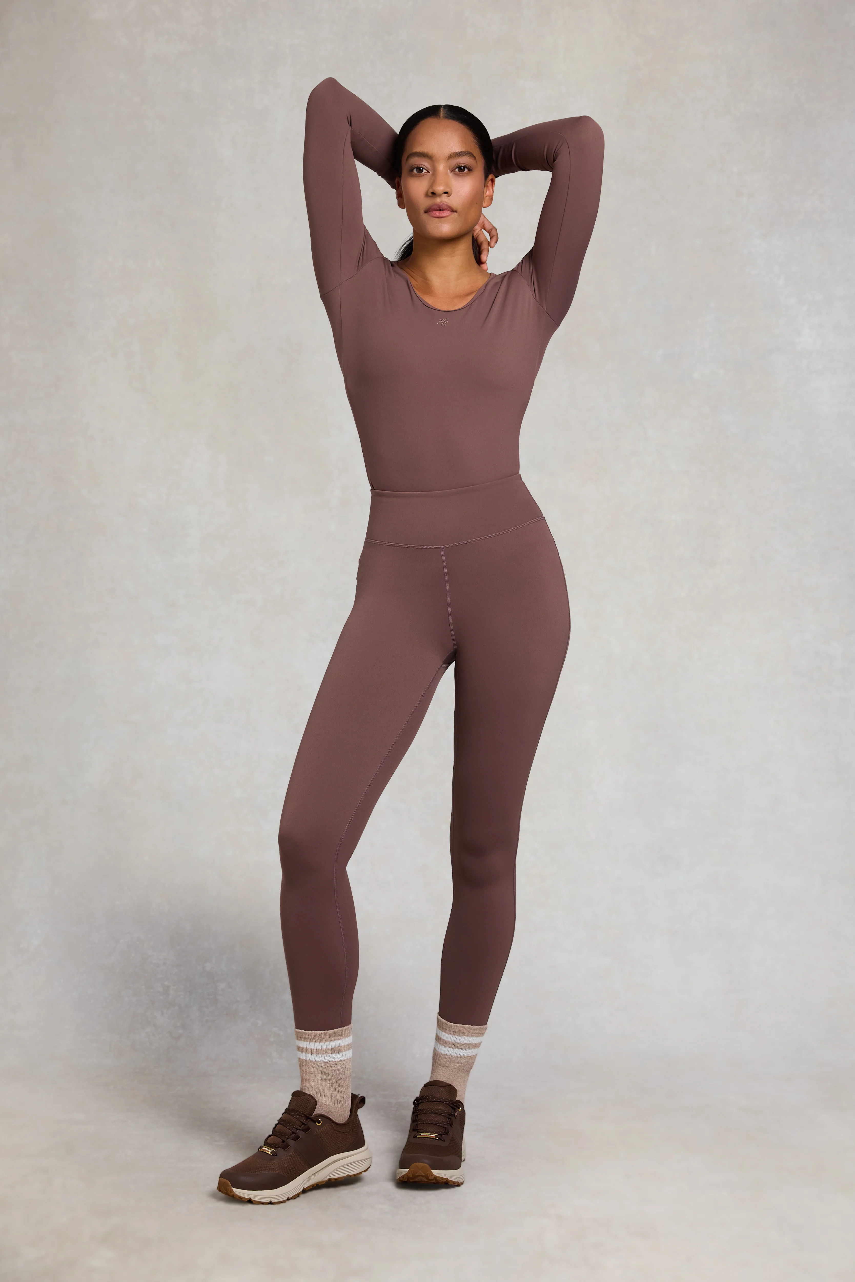 Supersoft Long Sleeve Top (Truffle) - Image 3