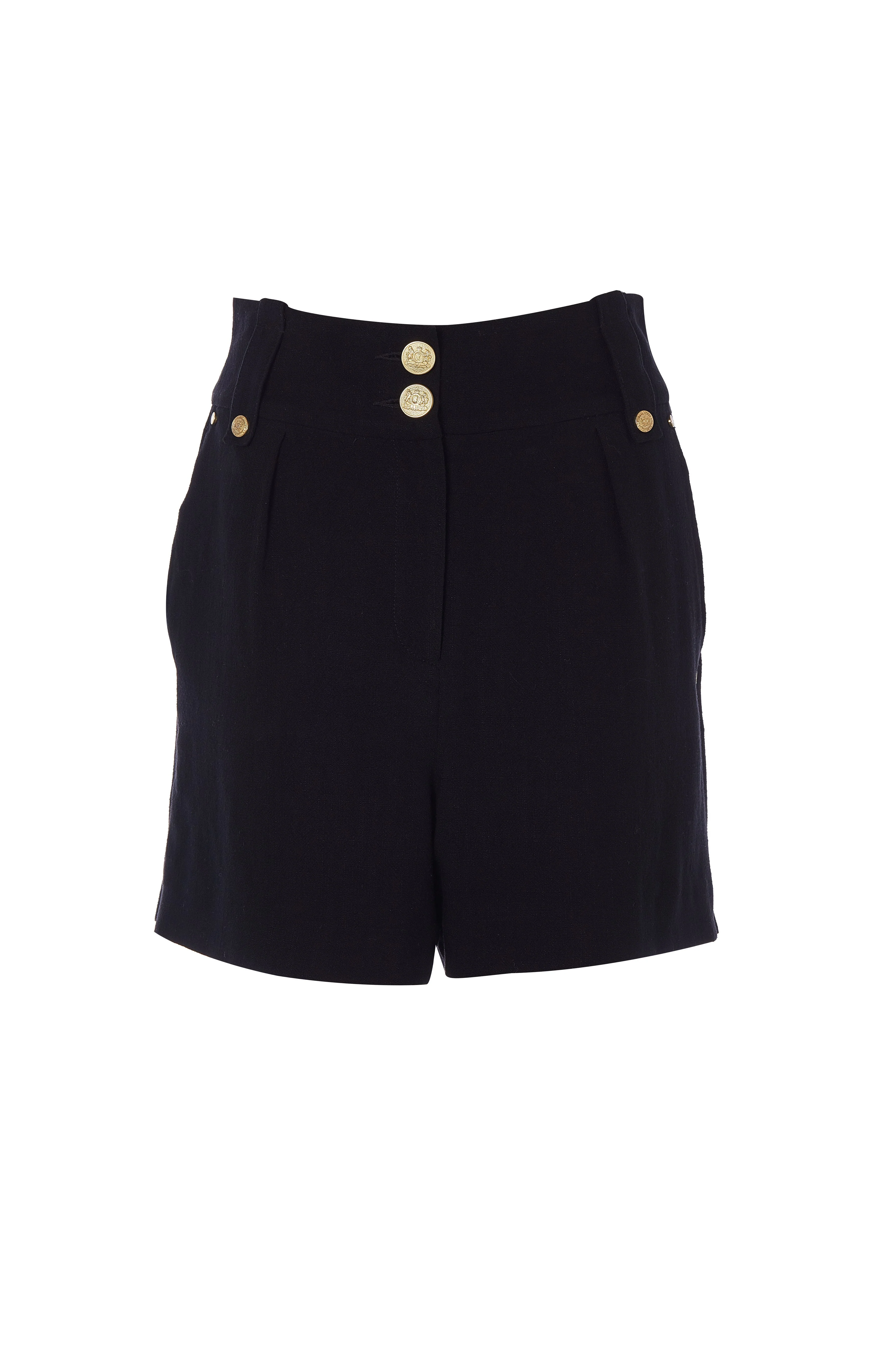 Tailored Short (Black Linen) - Image 4