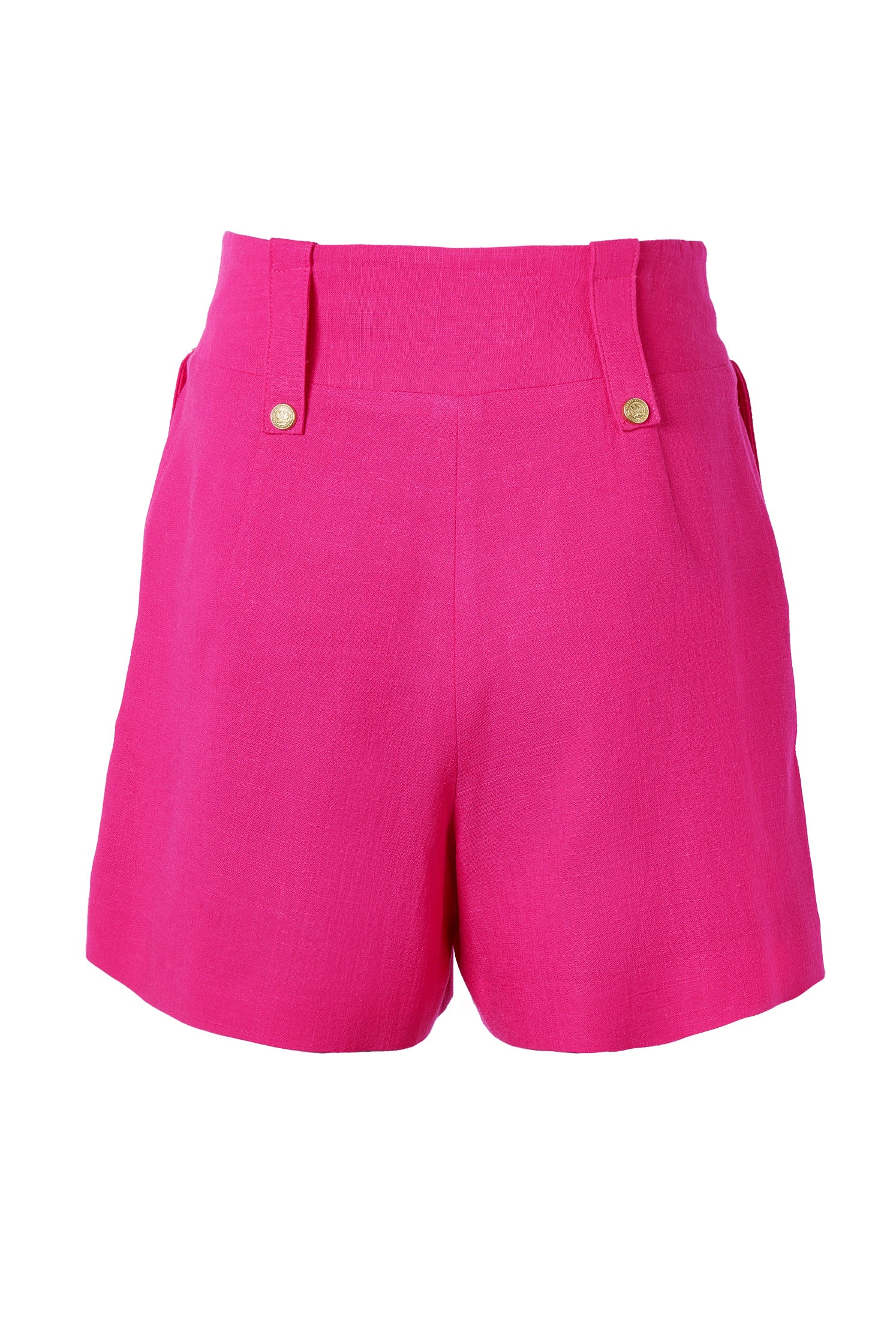 Tailored Short (Hot Pink Linen) - Image 7