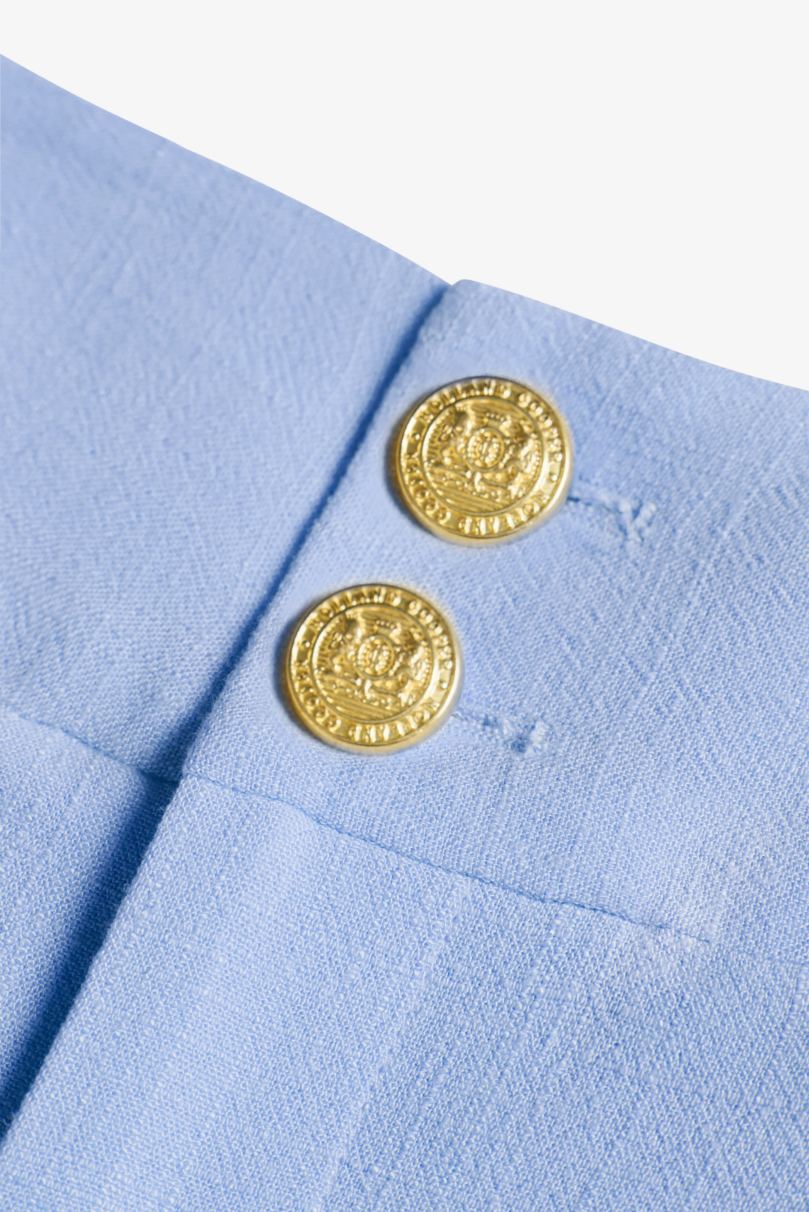 Tailored Short (Ice Blue Linen) - Image 8