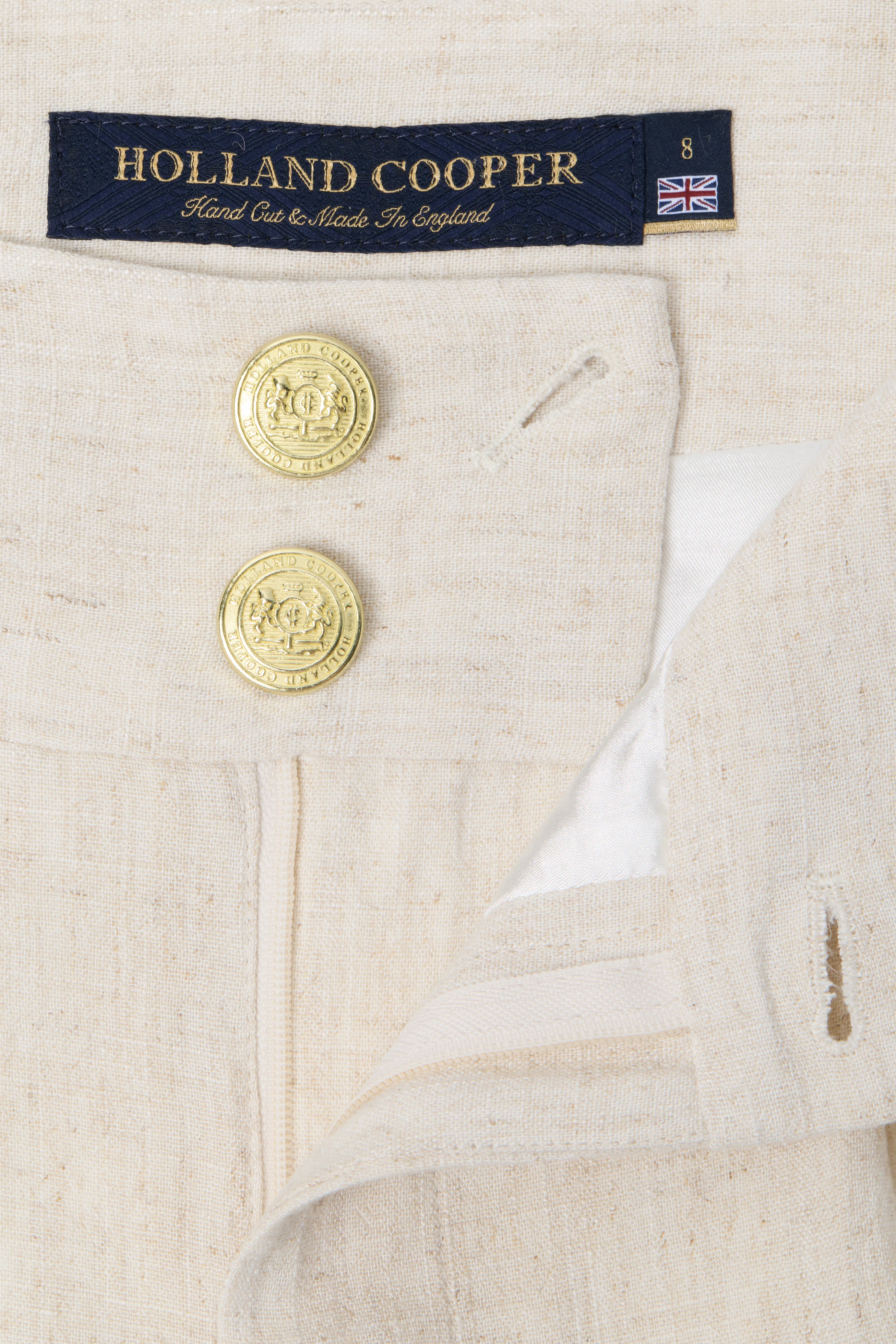 Tailored Short (Natural Linen) - Image 8