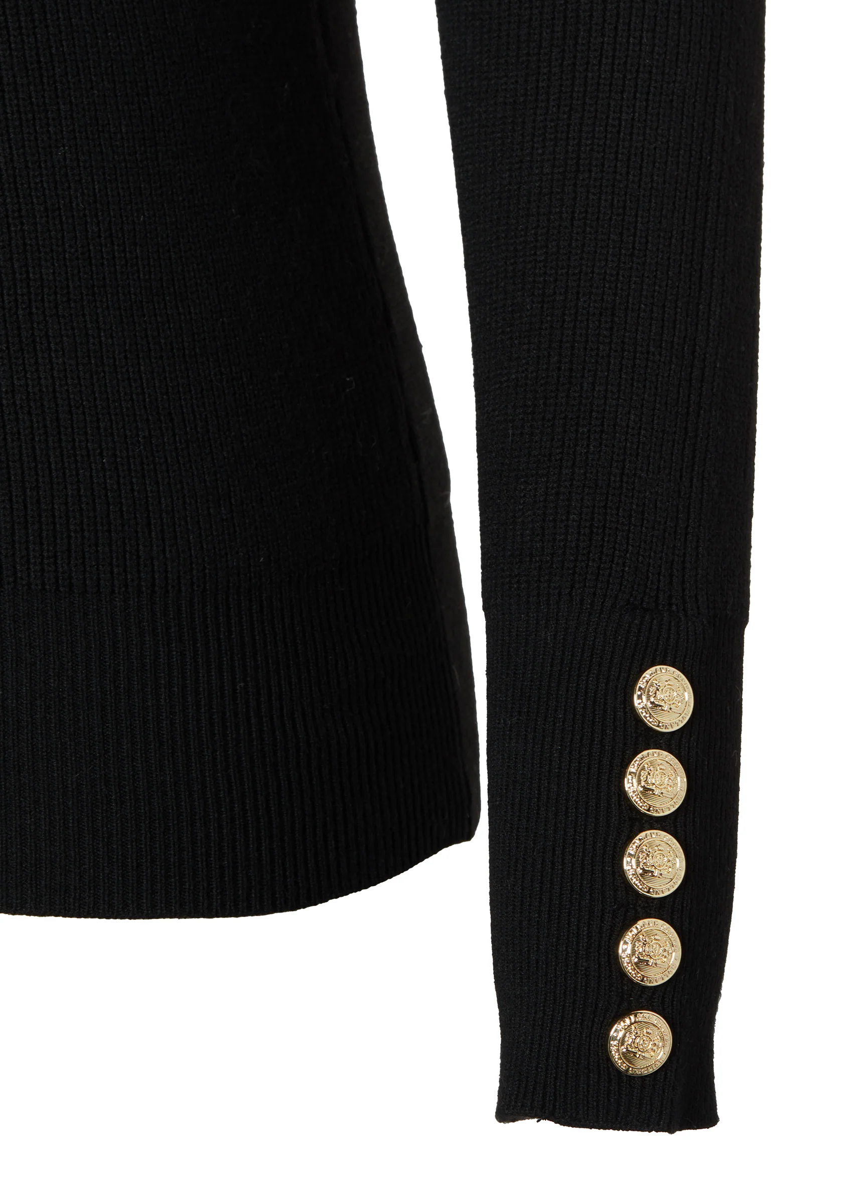 Tara High Neck Knit (Black) - Image 7