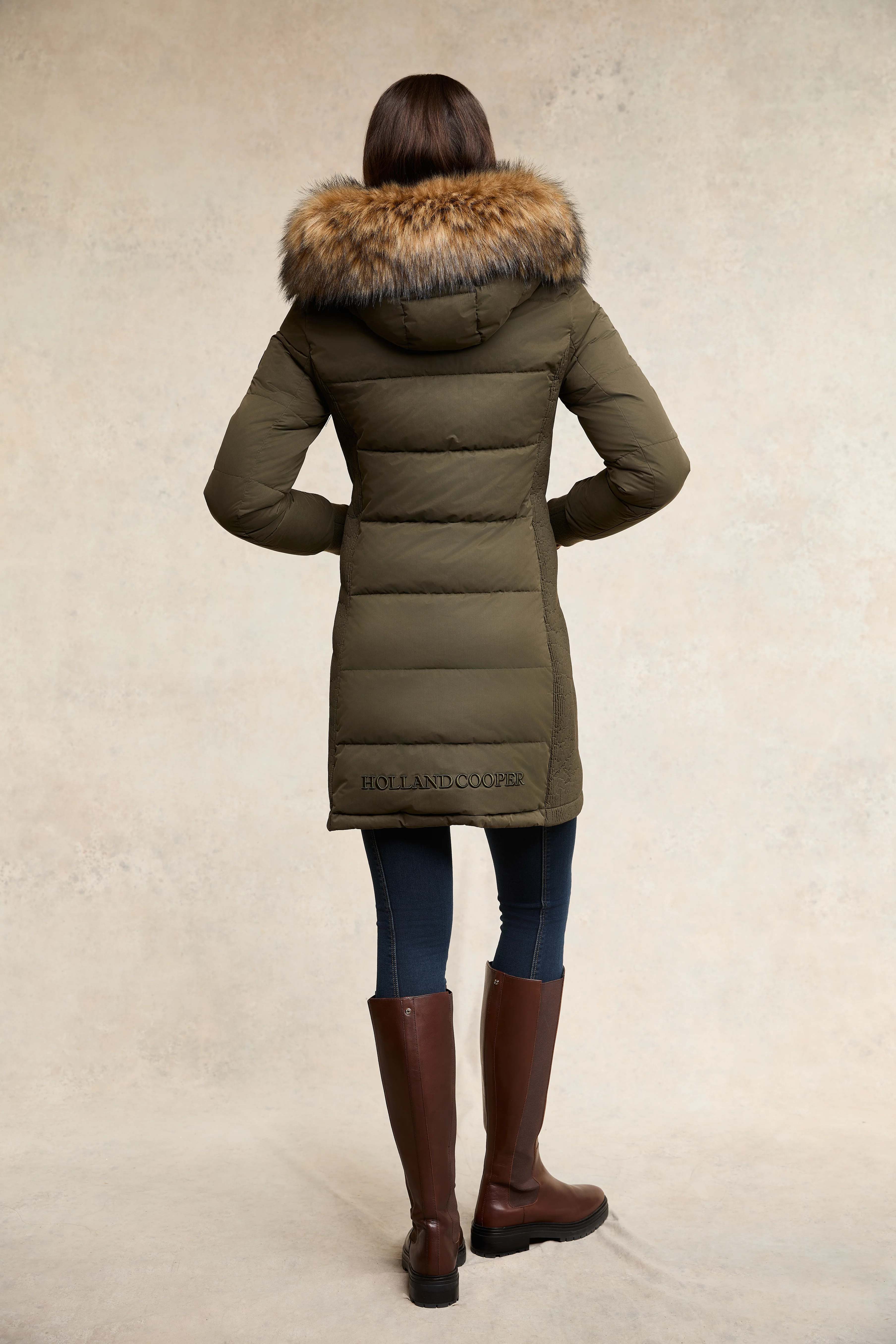 Team Padded Coat (Khaki) - Image 6