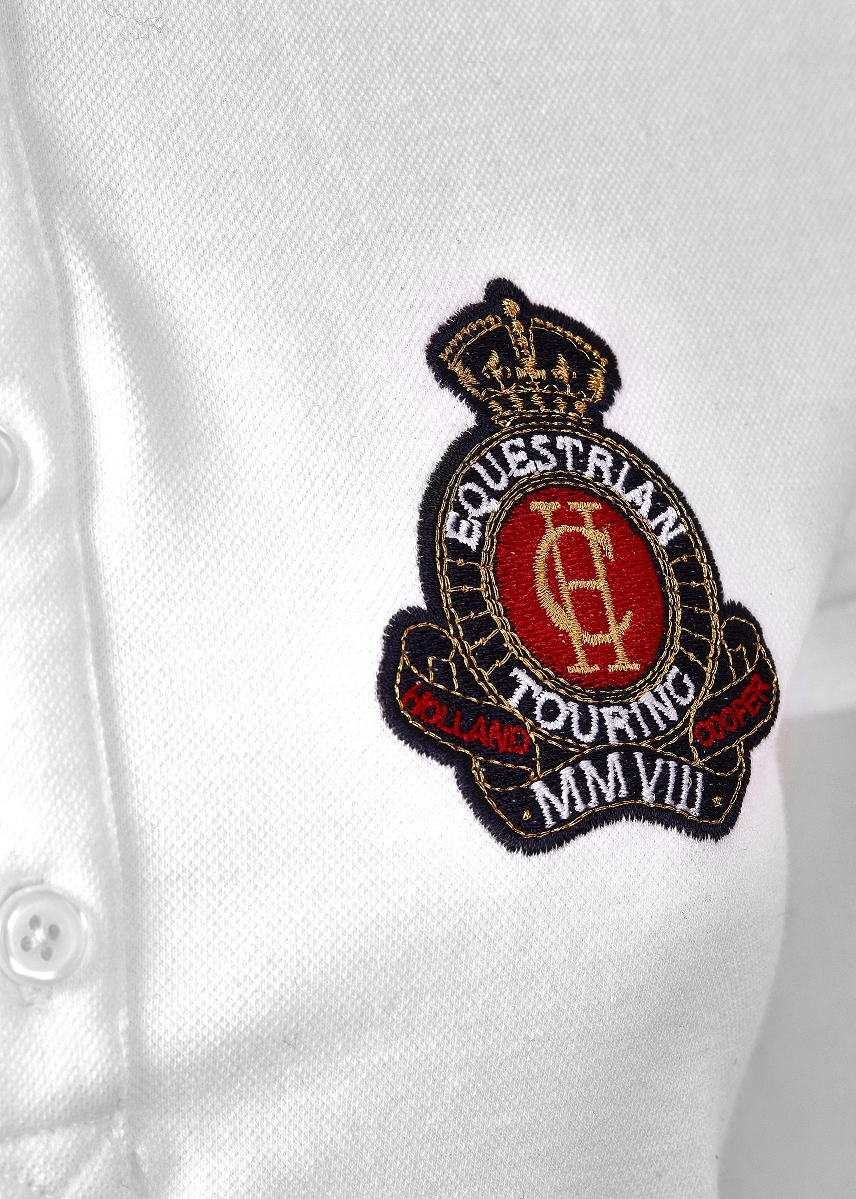 Team Polo Shirt (White) - Image 8