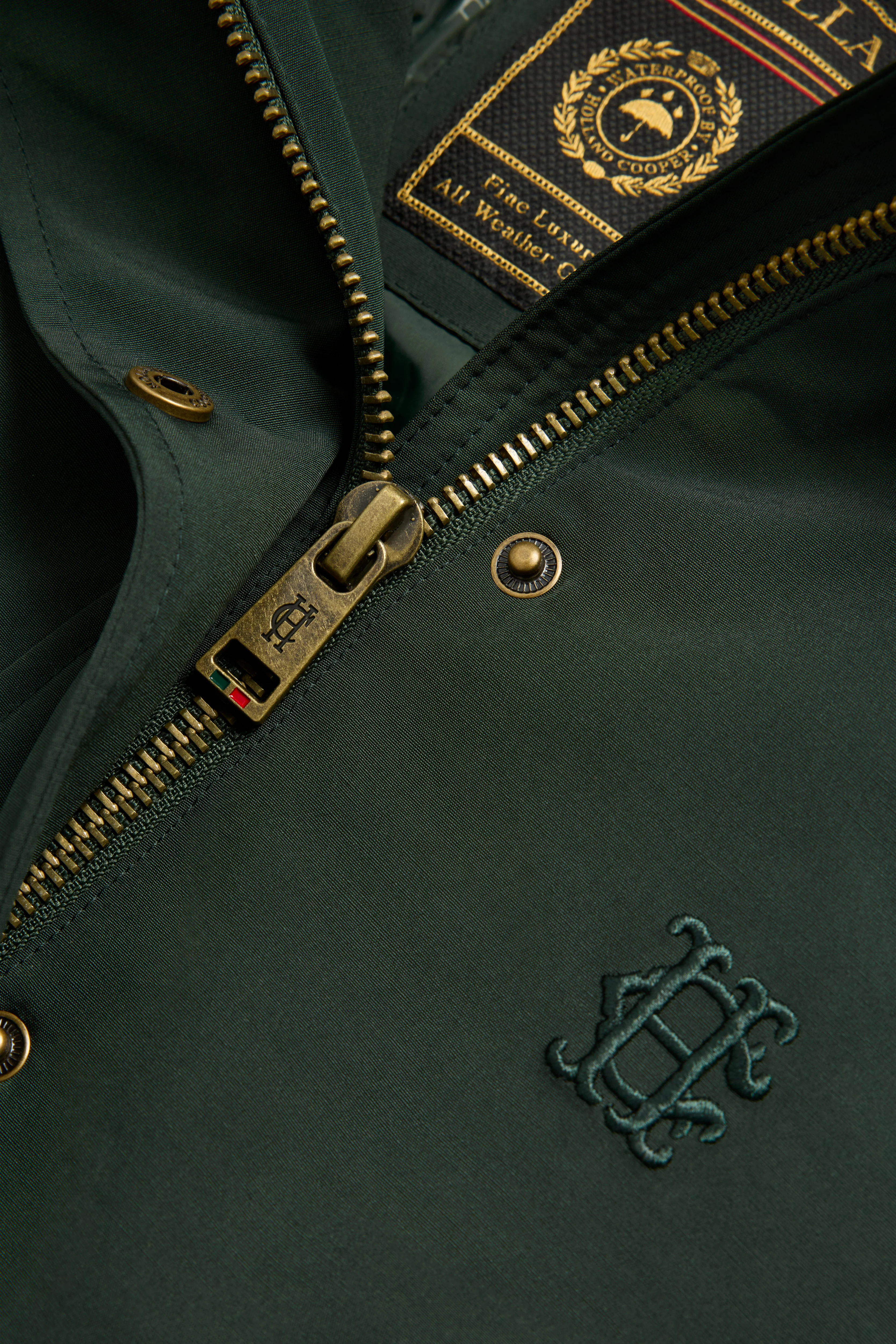 Team Waterproof Coat (Ivy Green) - Image 8