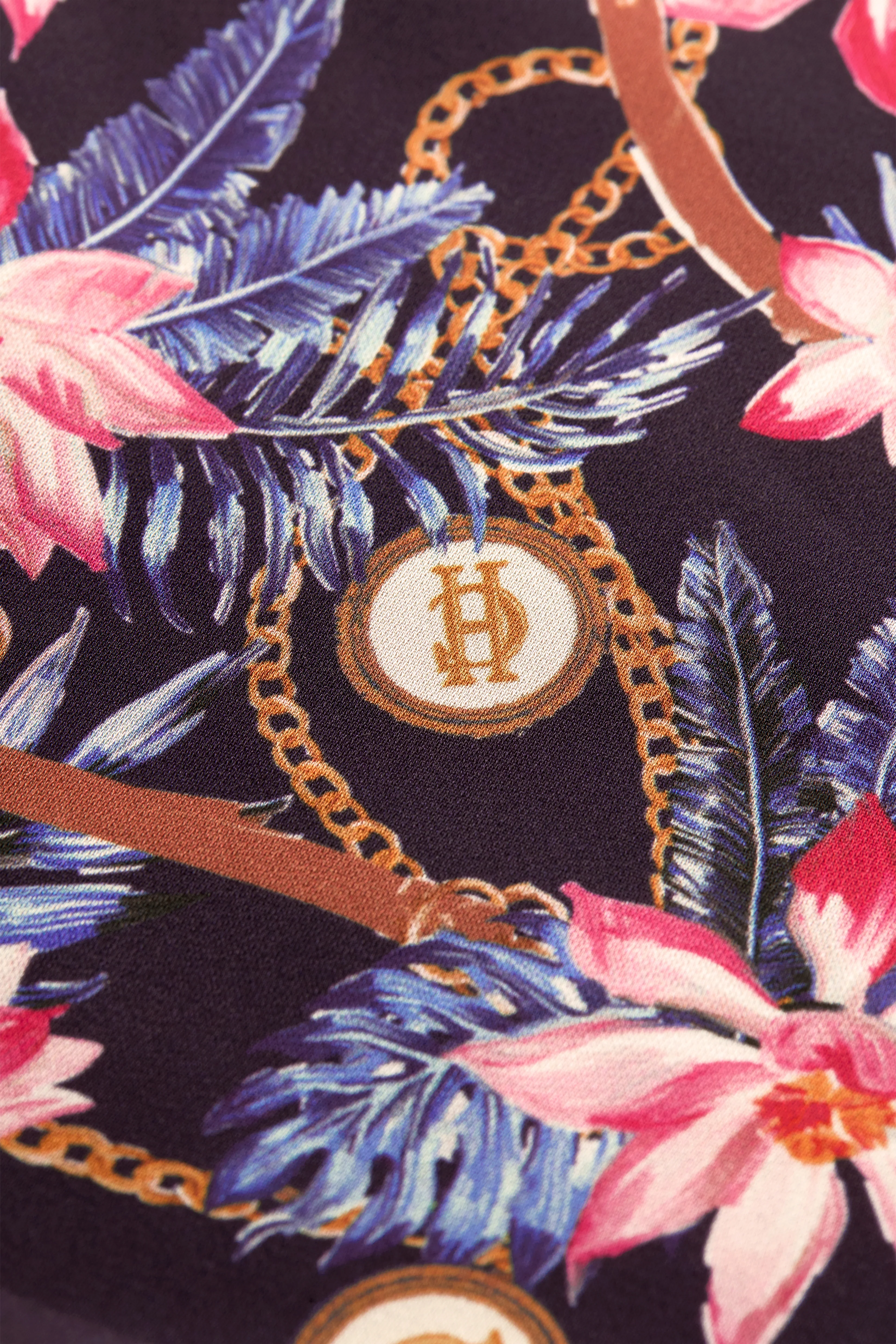 Thalia Mini Dress (Seychelles Navy) - Image 8