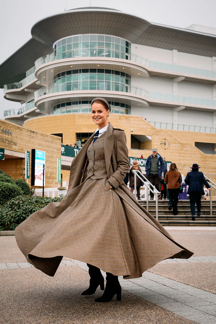 The Cheltenham Abbot Check Look