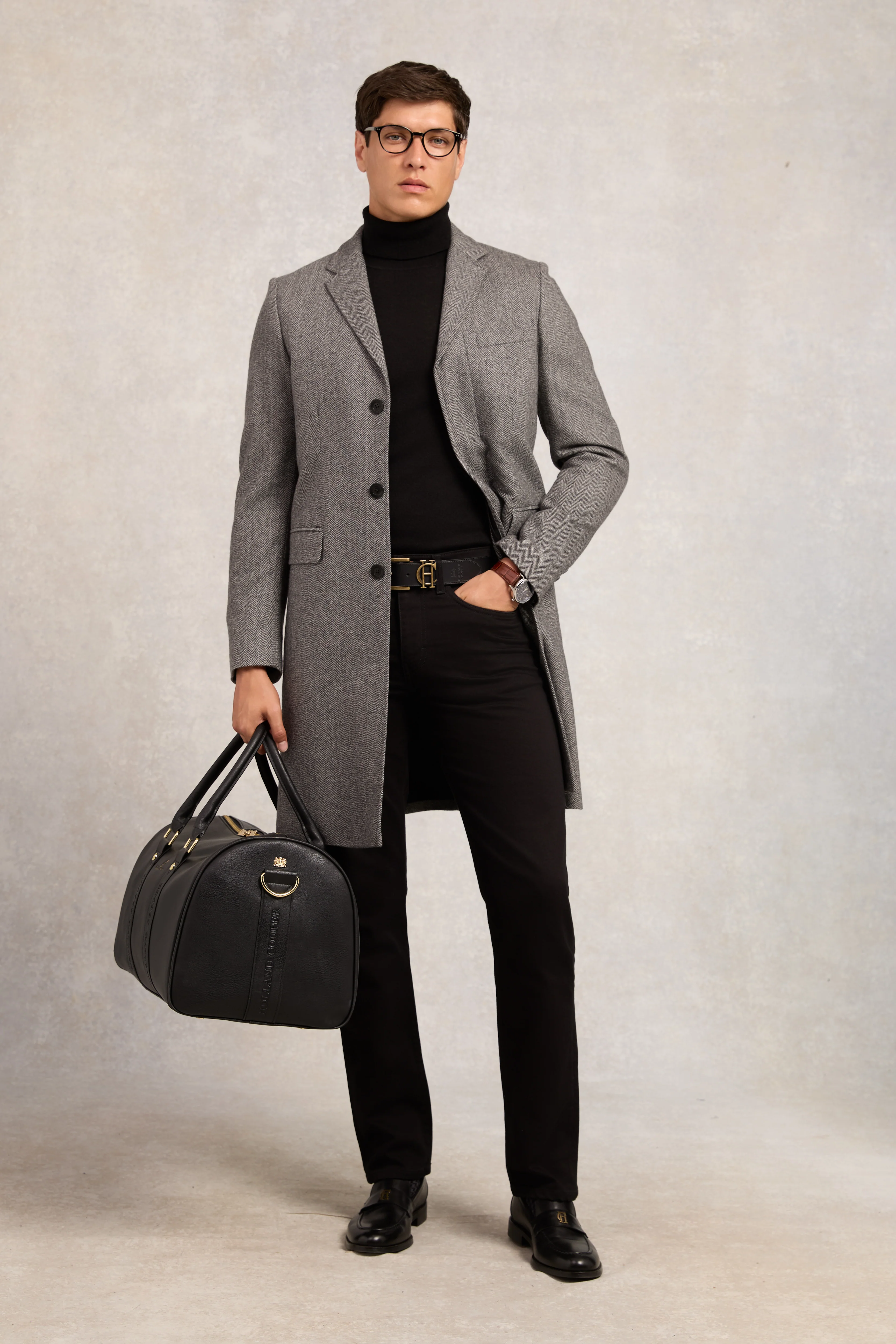 The Cheltenham Coat (Mono Herringbone) - Image 6