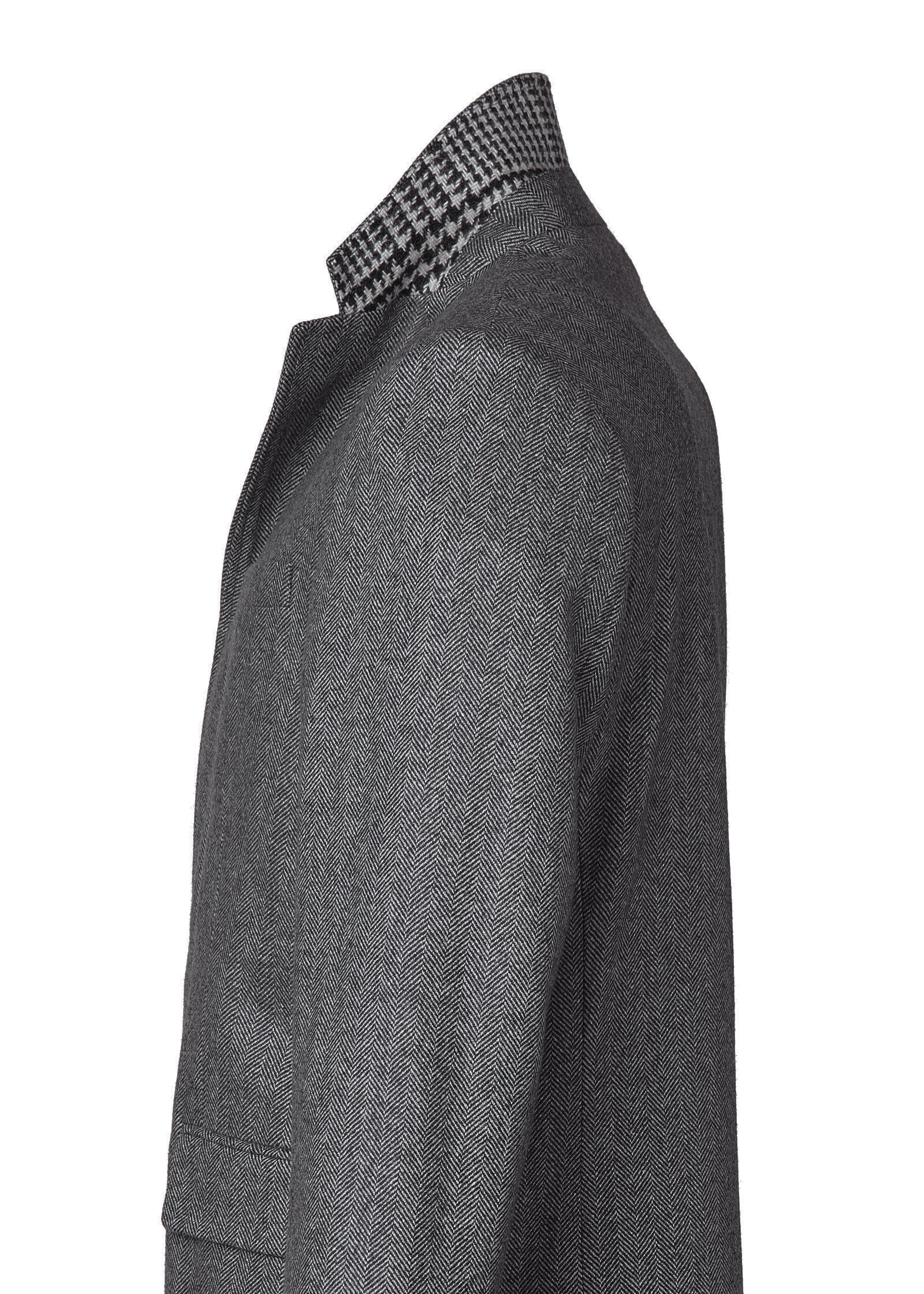 The Cheltenham Coat (Mono Herringbone) - Image 8