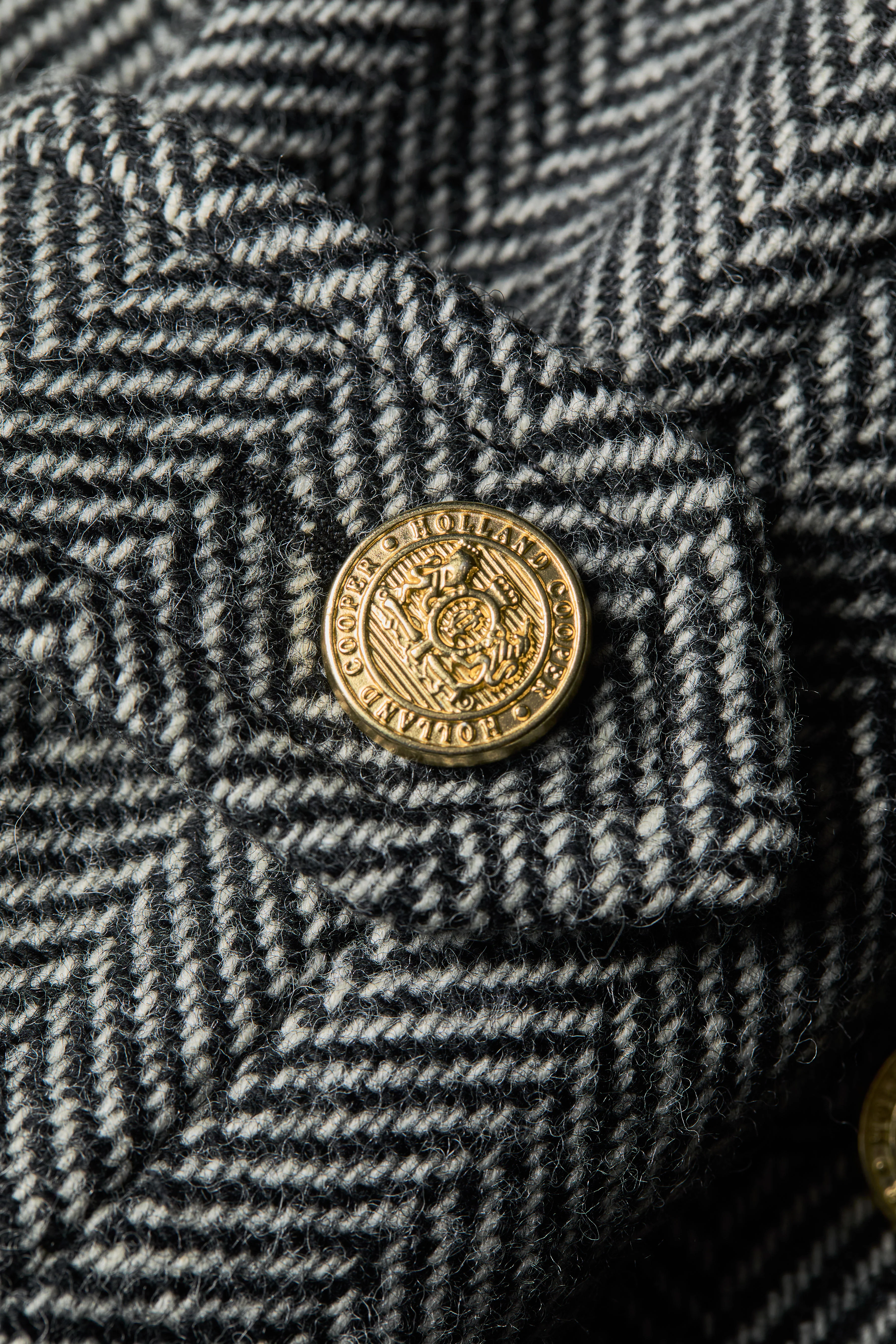 The Great Coat (Wide Tooth Black Herringbone) - Image 6