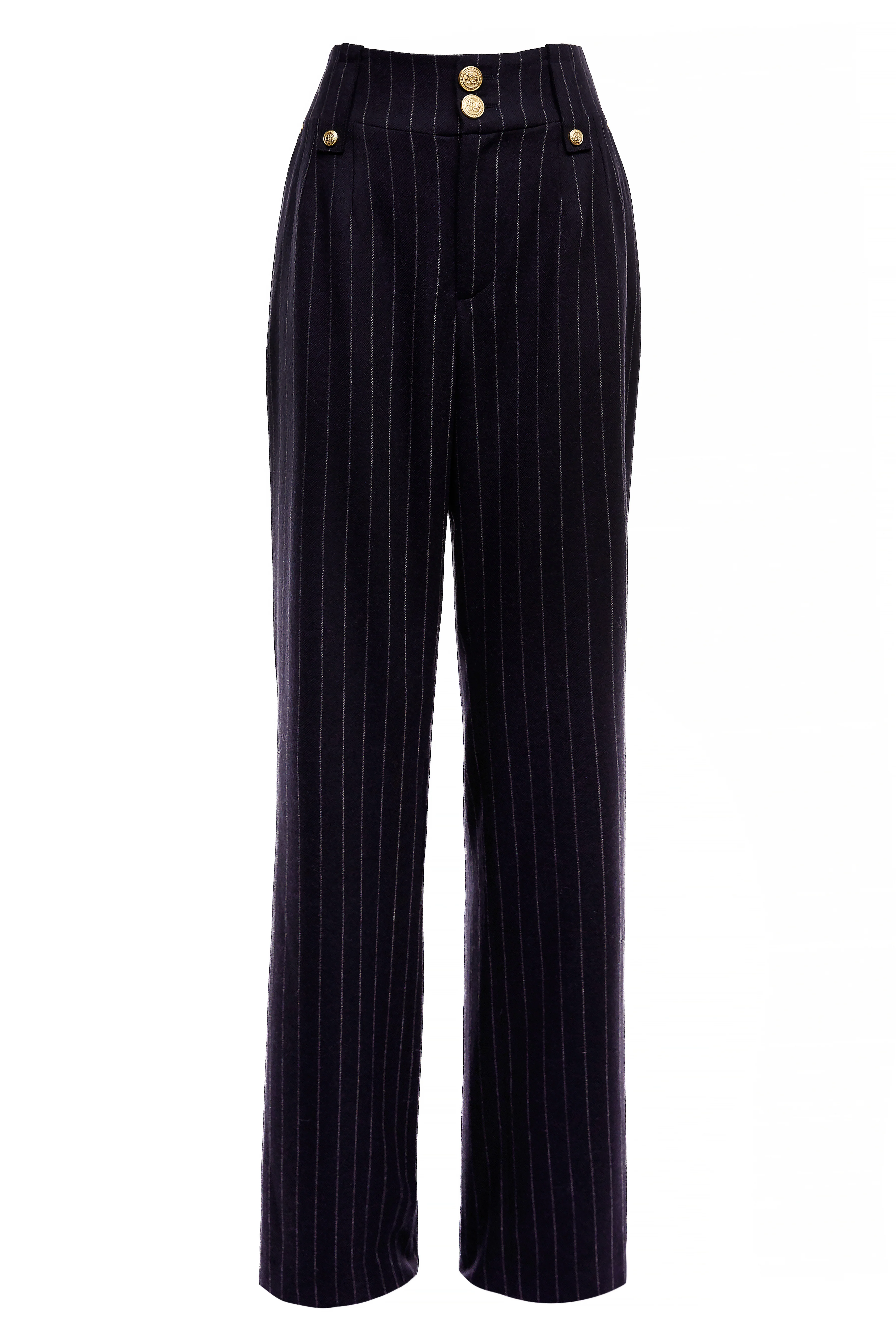 The Navy Chalk Pinstripe Suit - Image 4