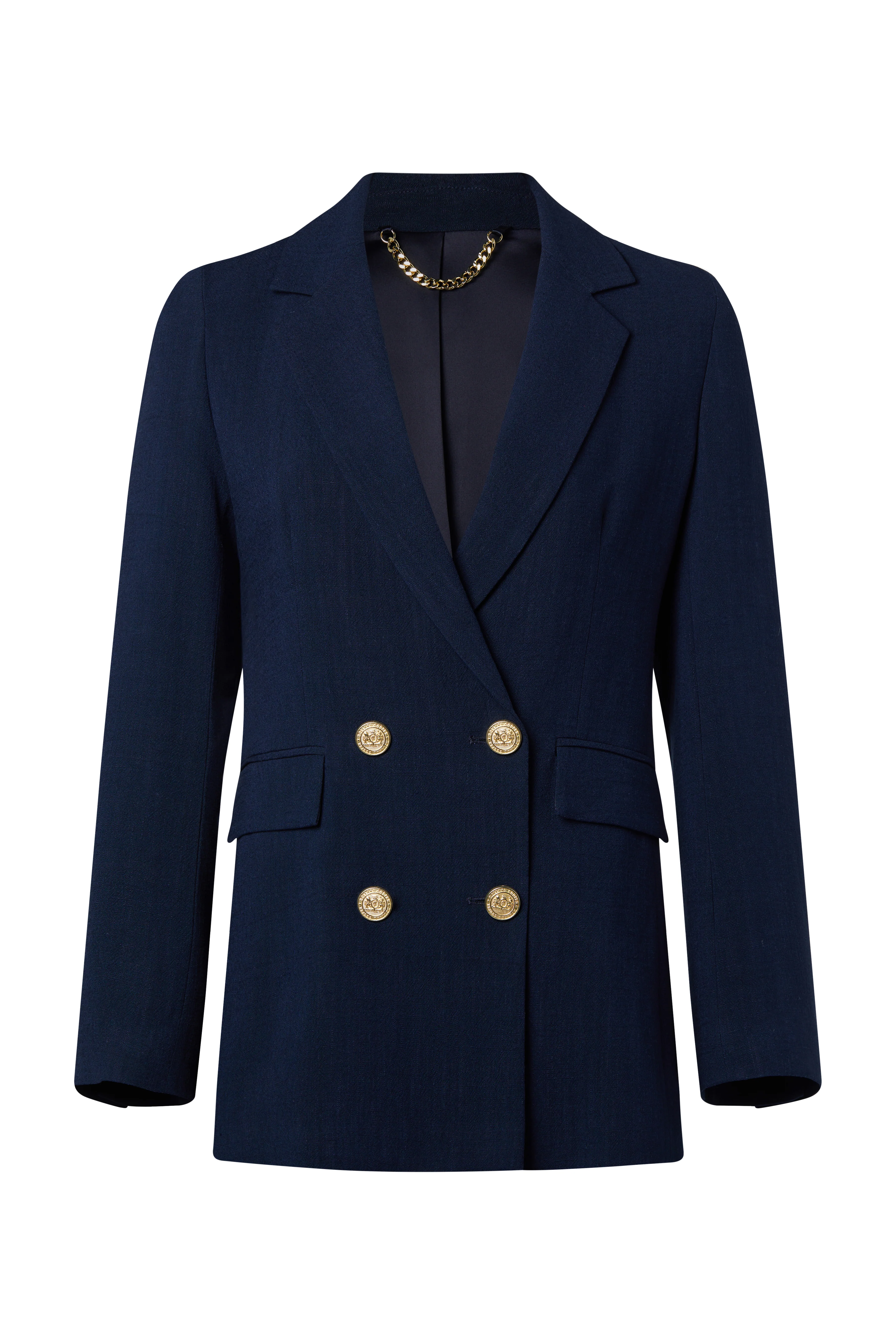 The Navy Linen Suit - Image 2