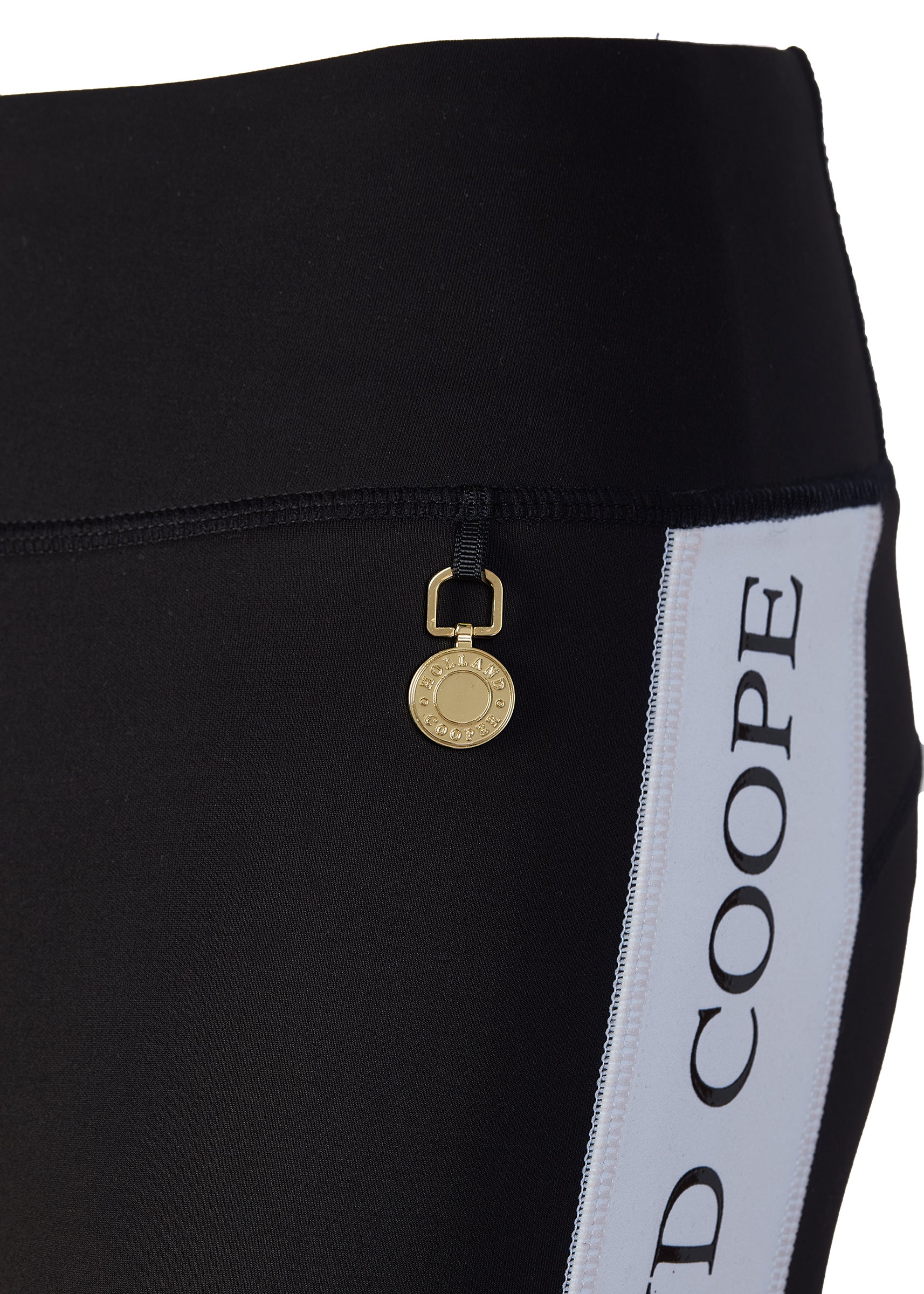 Thermal Panel Ski Leggings (Black) - Image 7