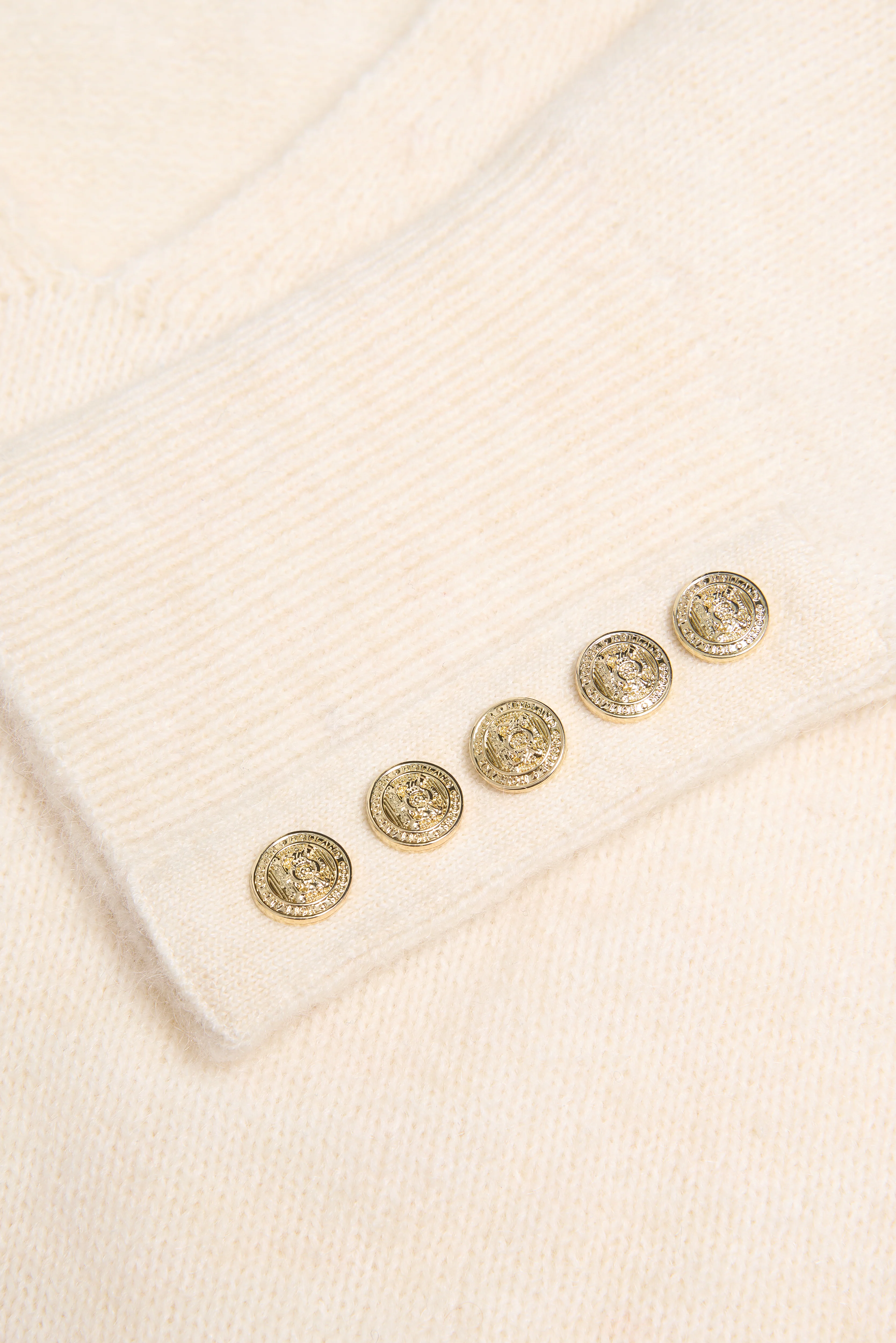 Tori V-Neck Knit (Natural) - Image 8
