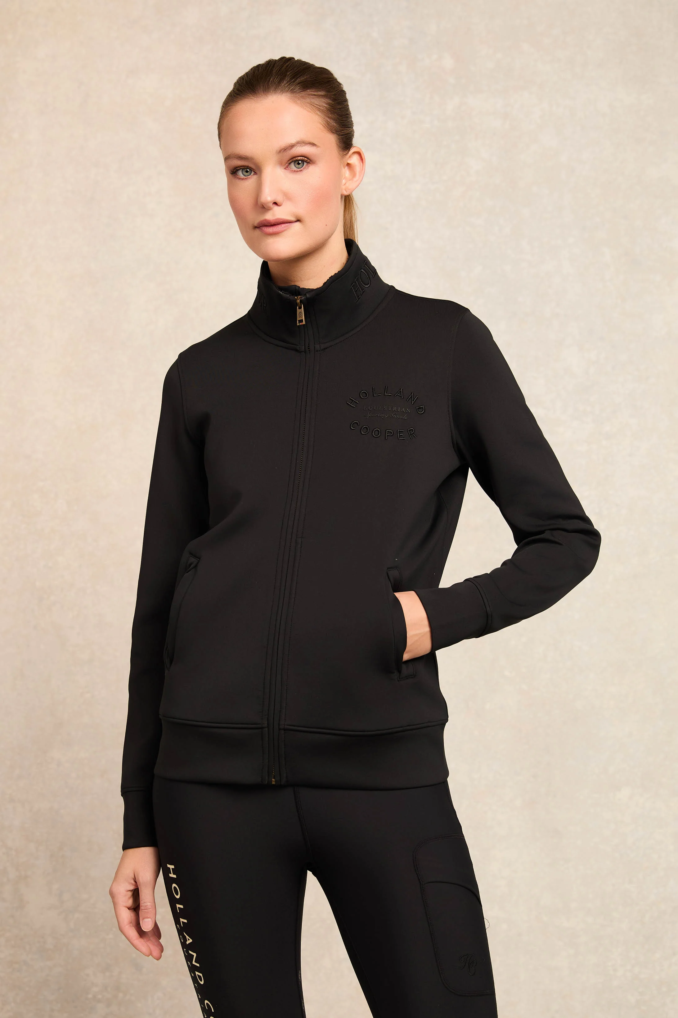 Training Zip Through Sweat (Black) - Image 10