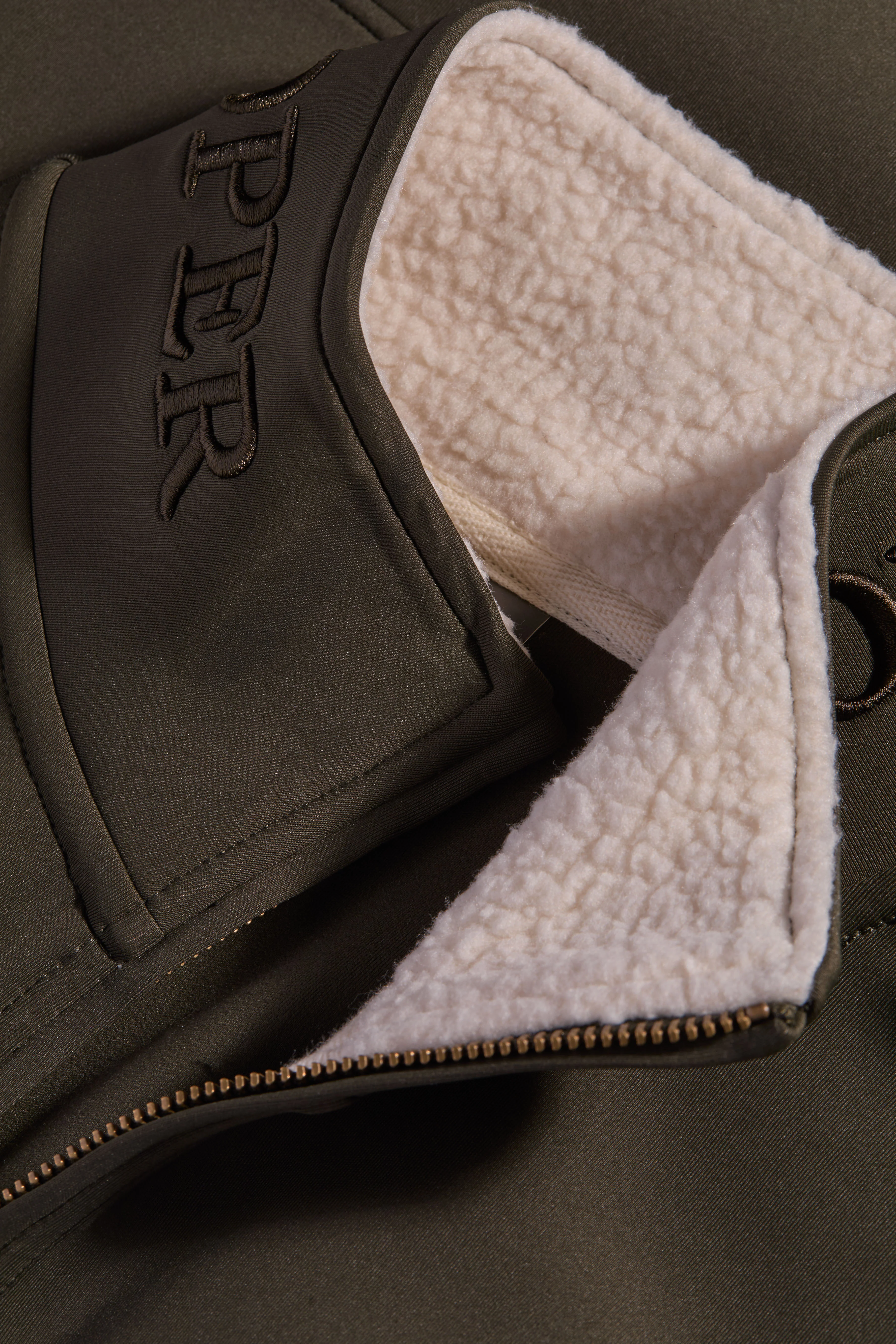 Training Zip Through Sweat (Dark Olive) - Image 6