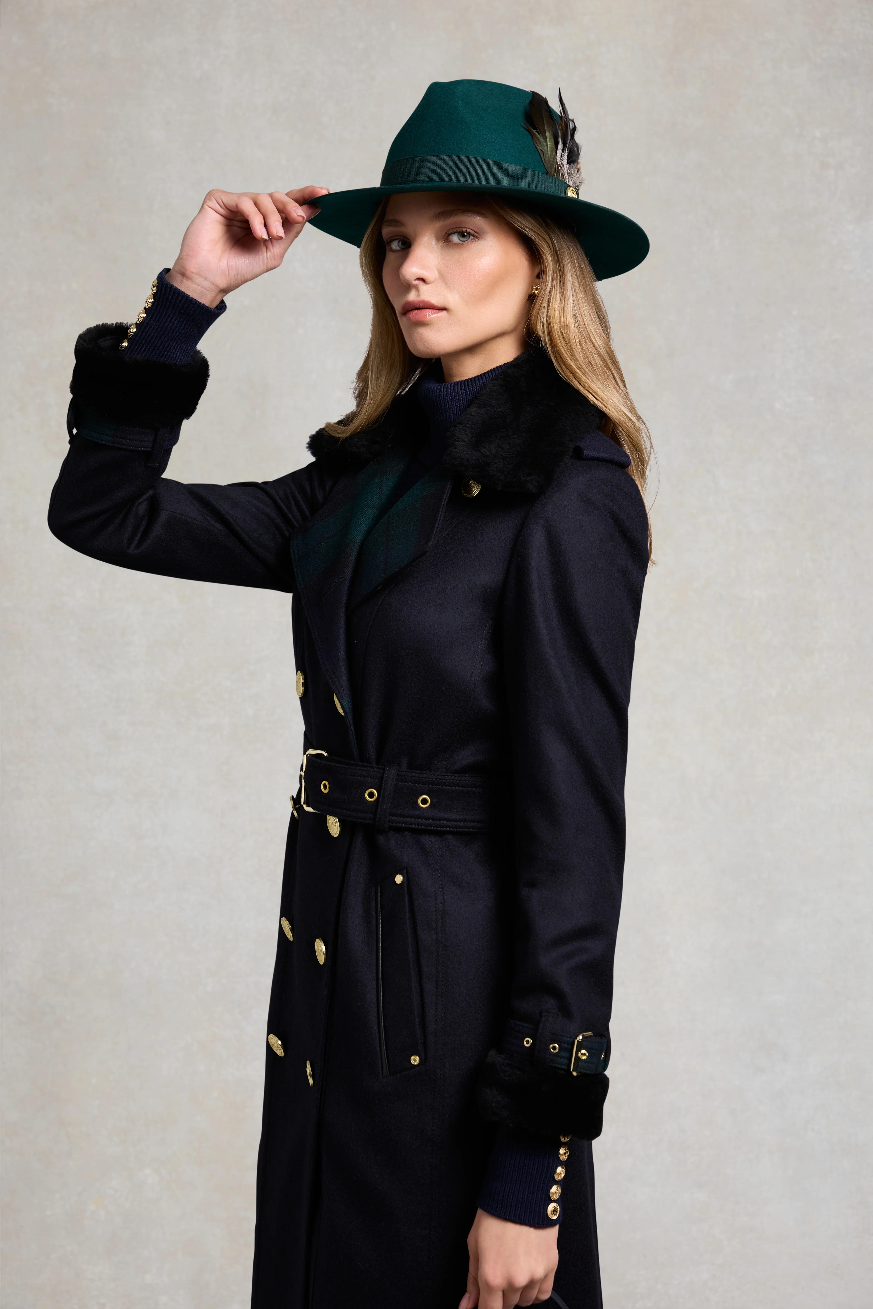 Trilby Hat (Emerald) - Image 3
