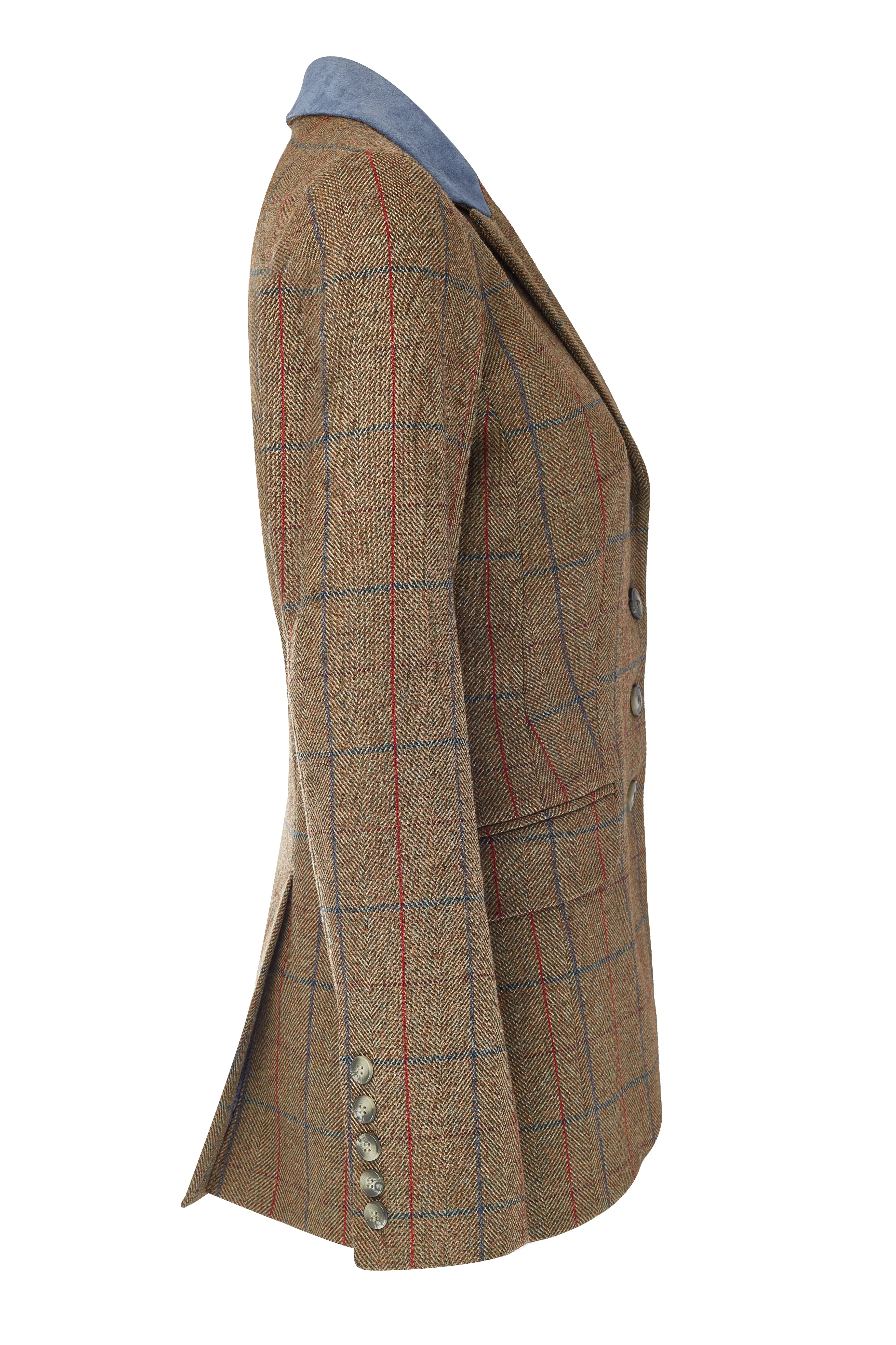 Tweed Riding Jacket (Glen Green) - Image 9