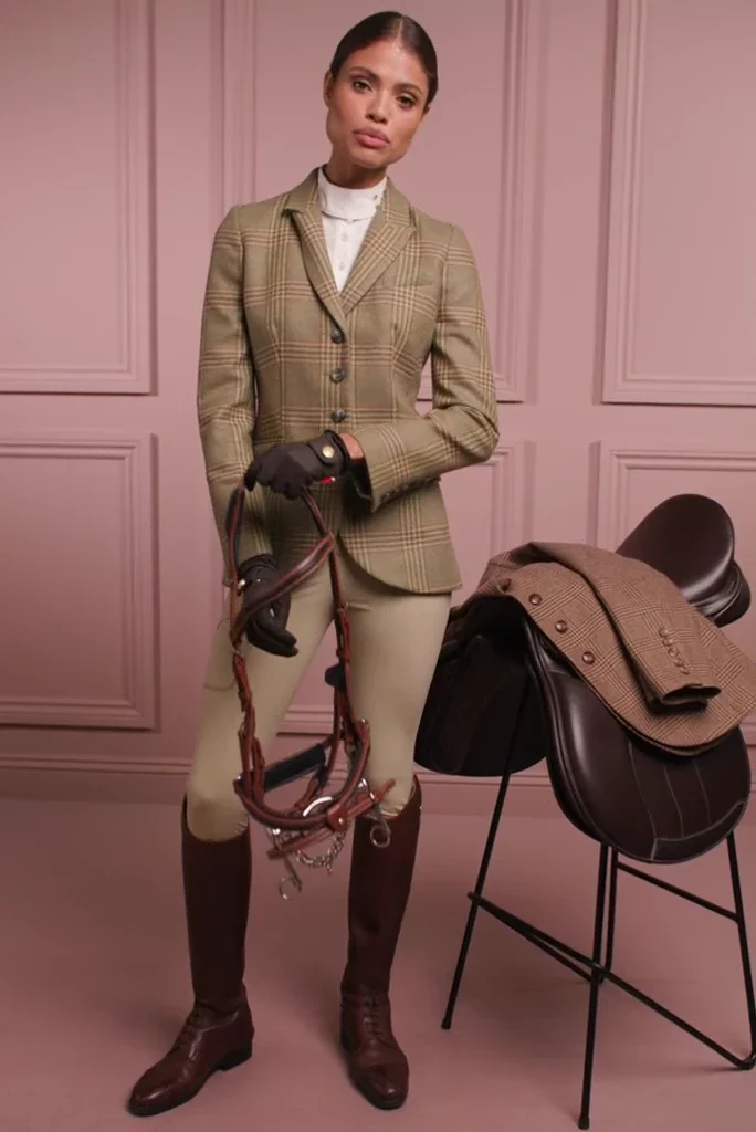 Tweed Riding Jacket (Leveret) - Image 5