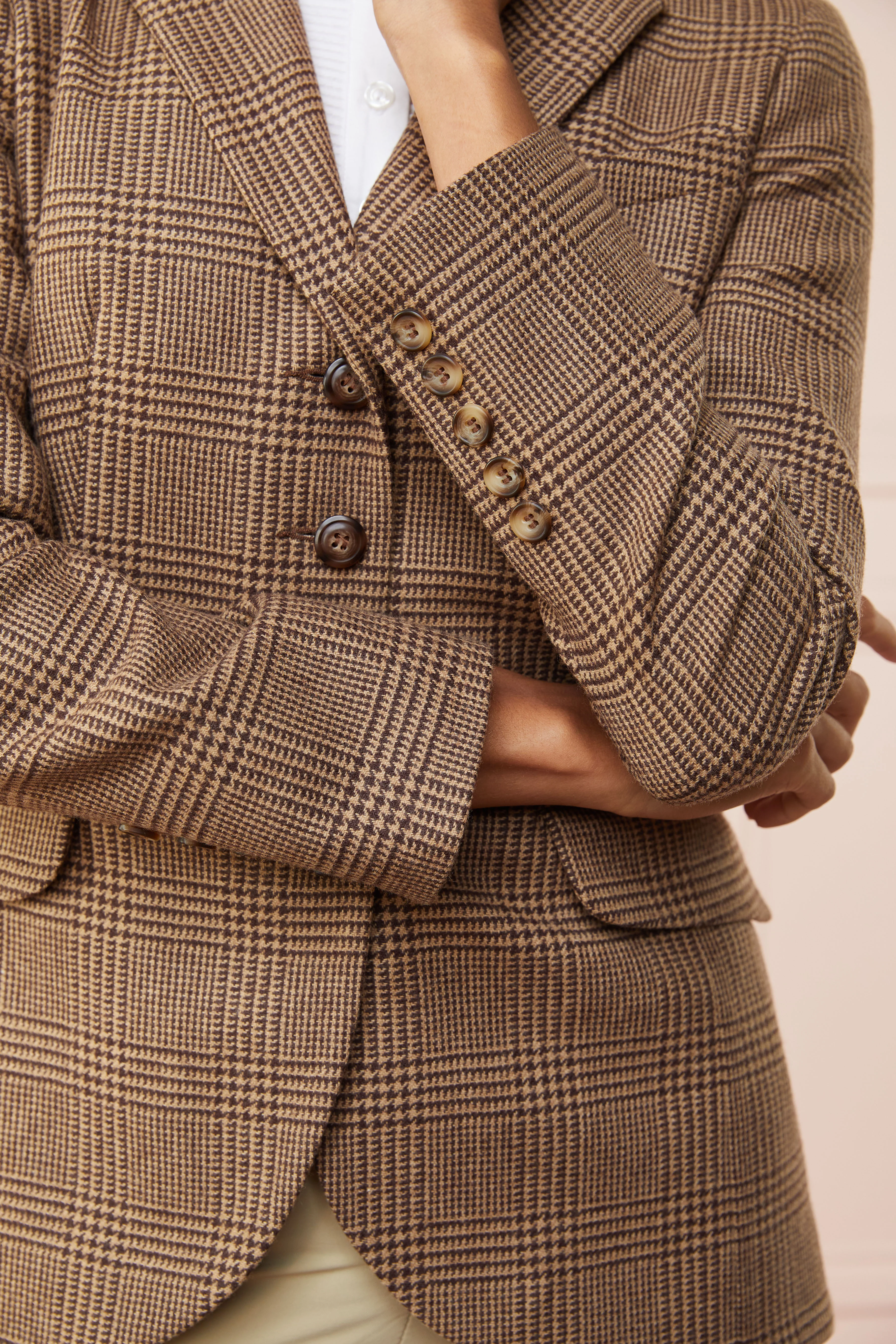 Tweed Riding Jacket (Tawny Brown) - Image 8