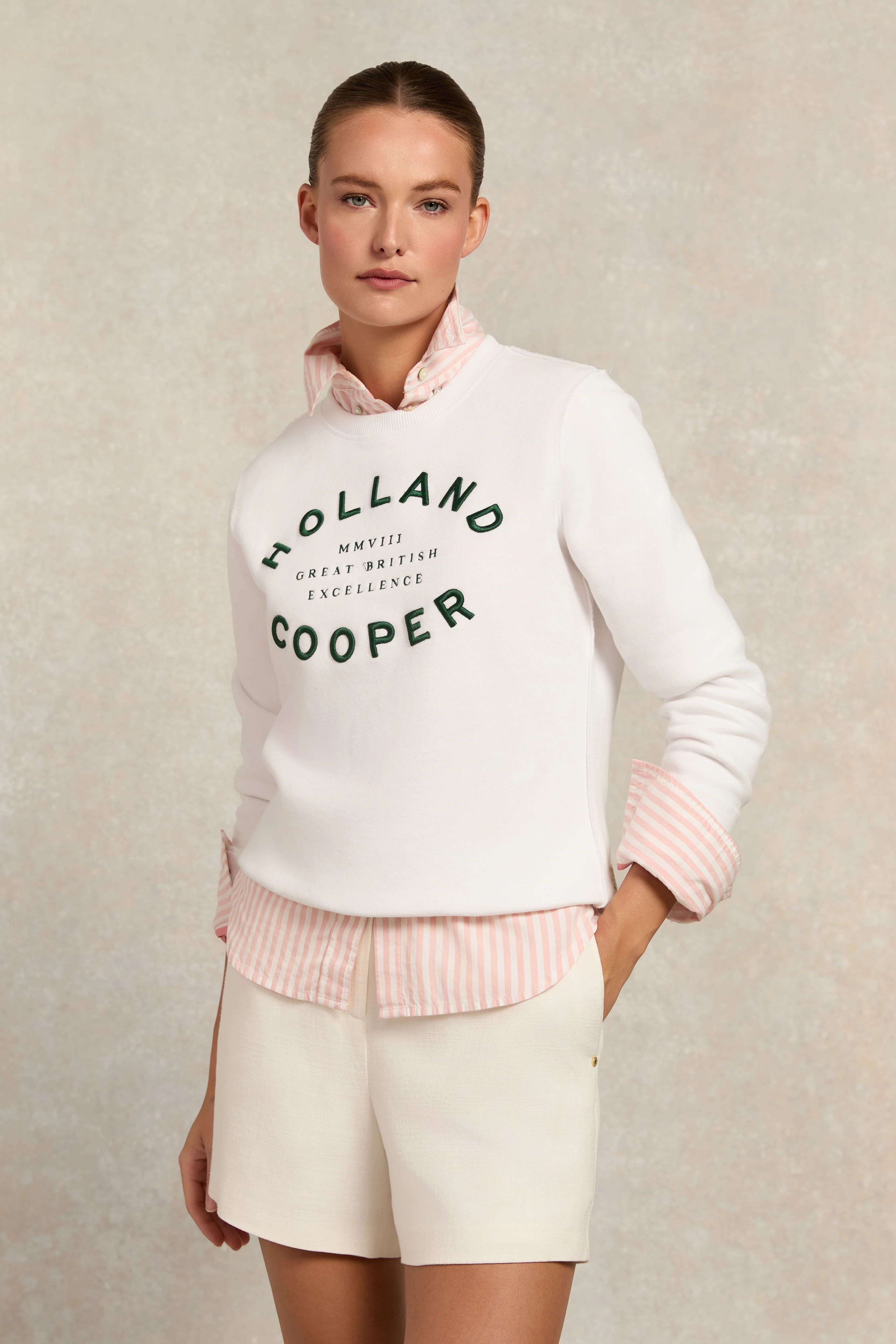 Varsity Crew (White)