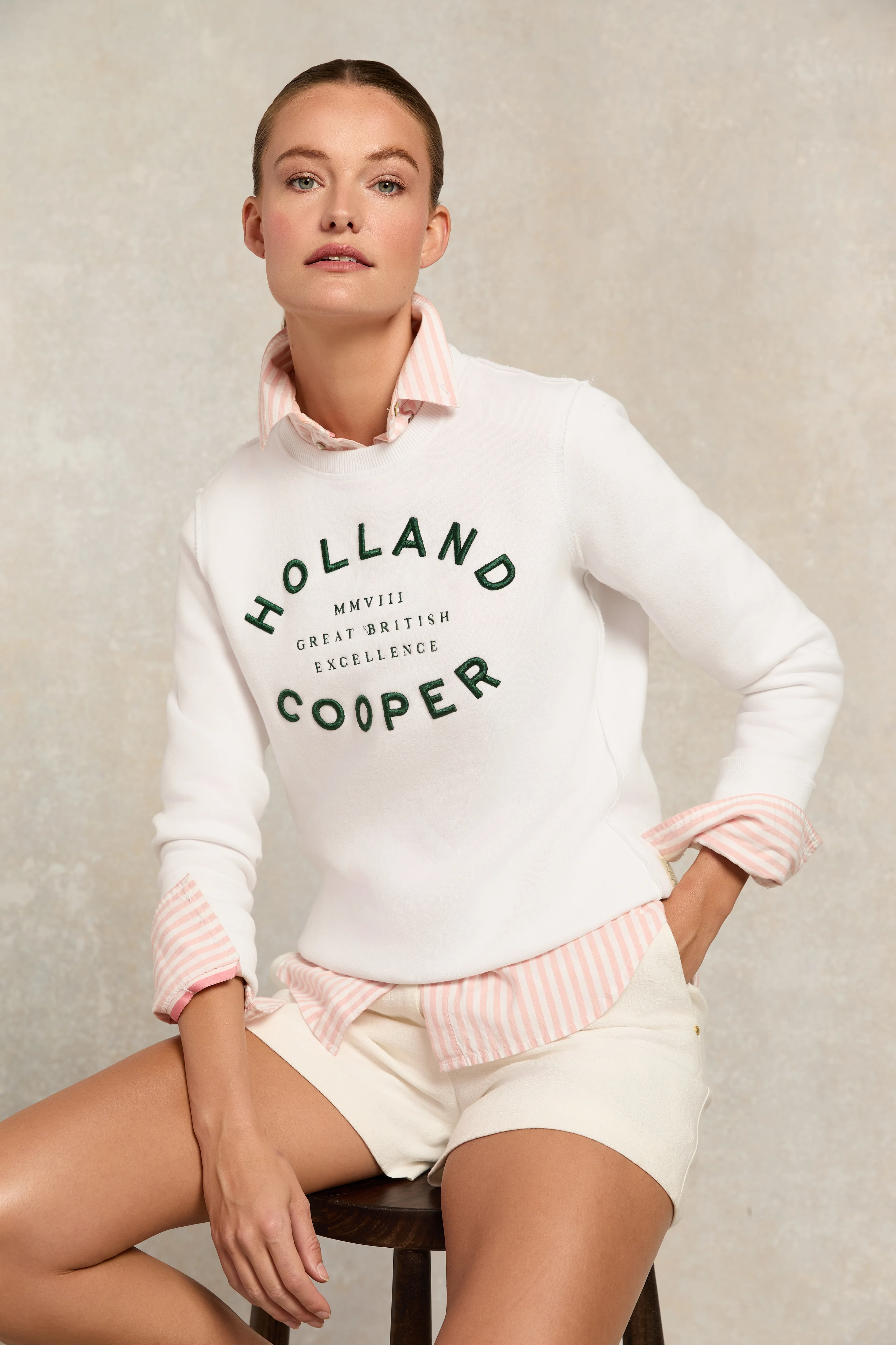 Varsity Crew (White) - Image 2