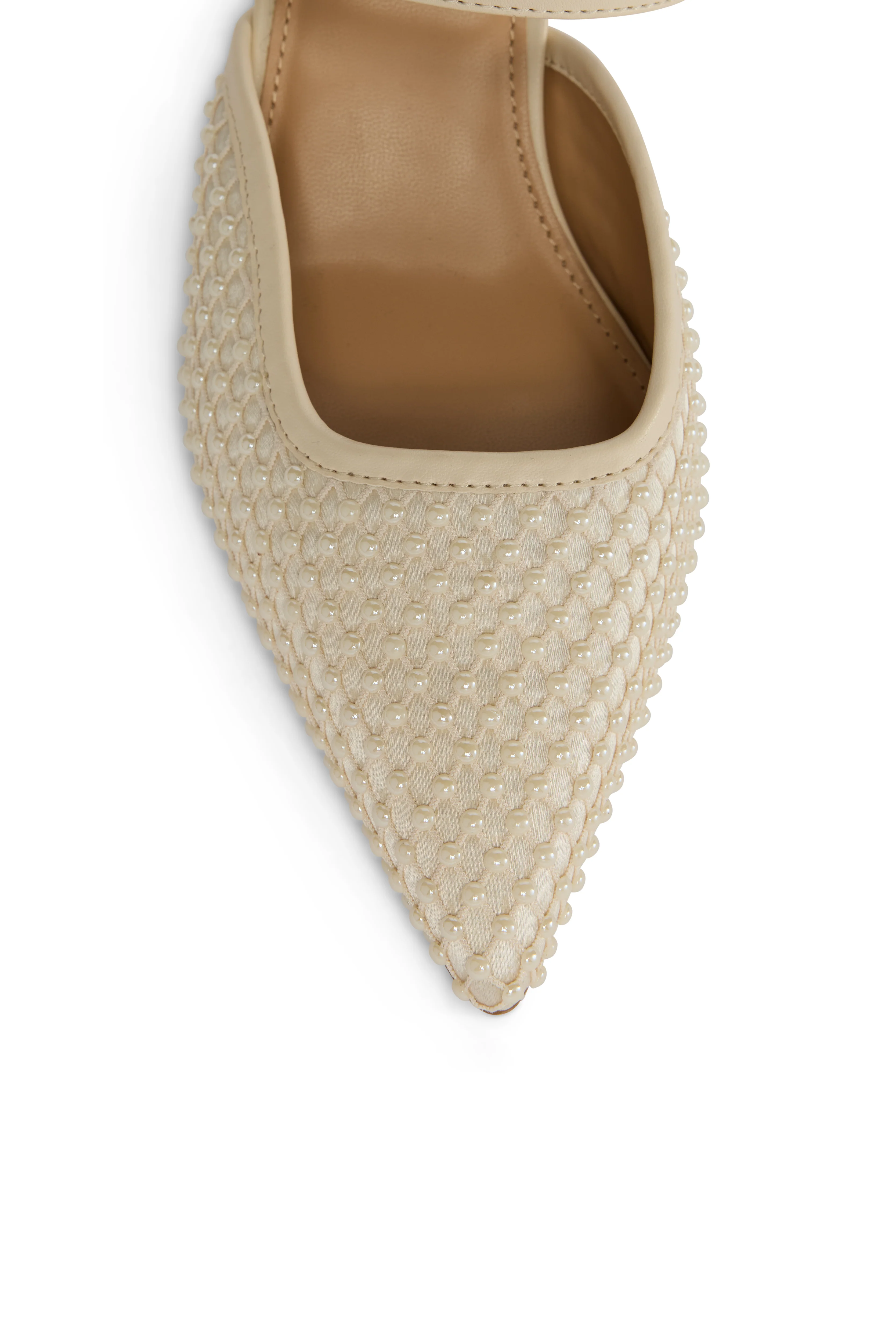 Wear All Day Vienna Pearl Heel (Champagne Pearl) - Image 7