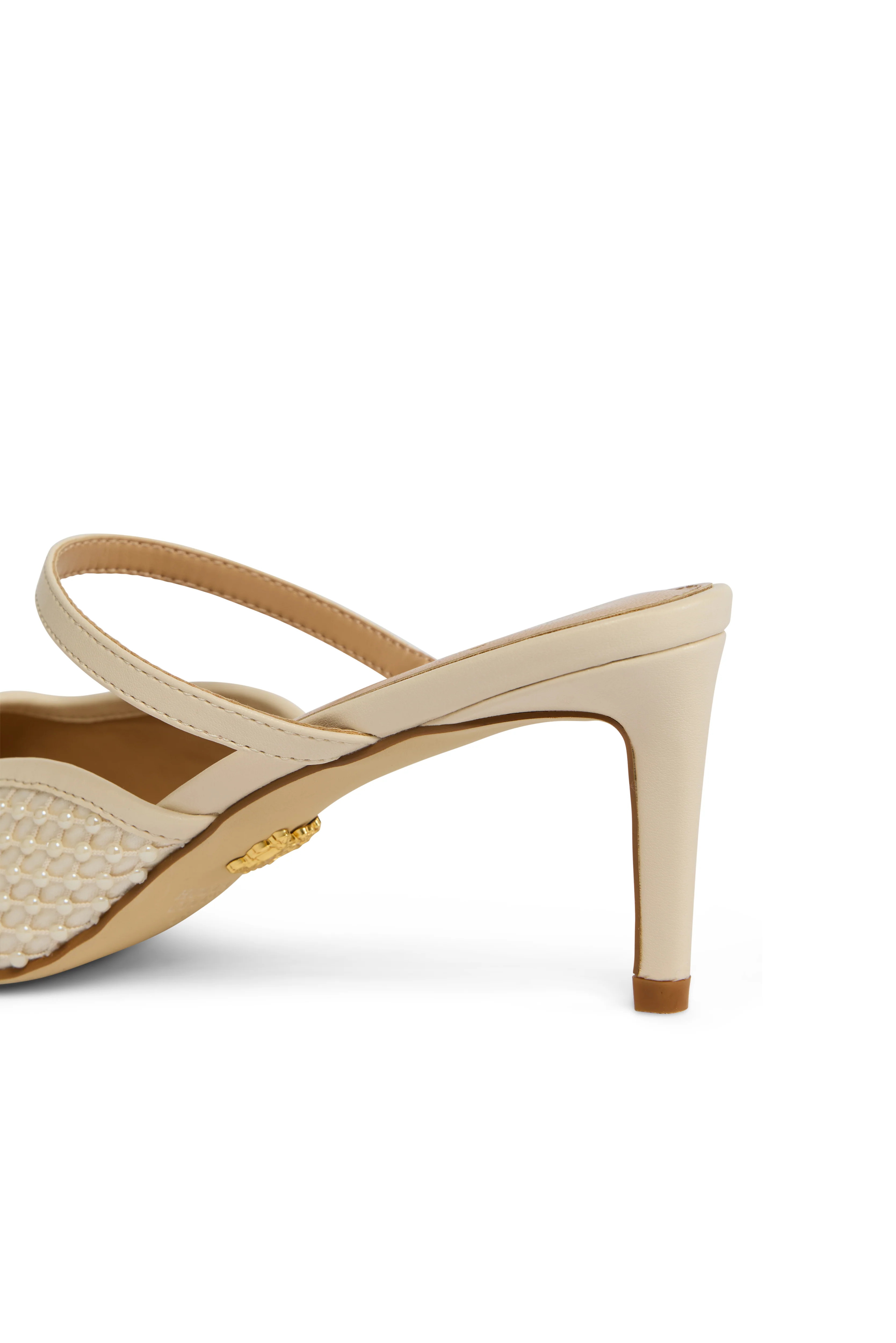 Wear All Day Vienna Pearl Heel (Champagne Pearl) - Image 8