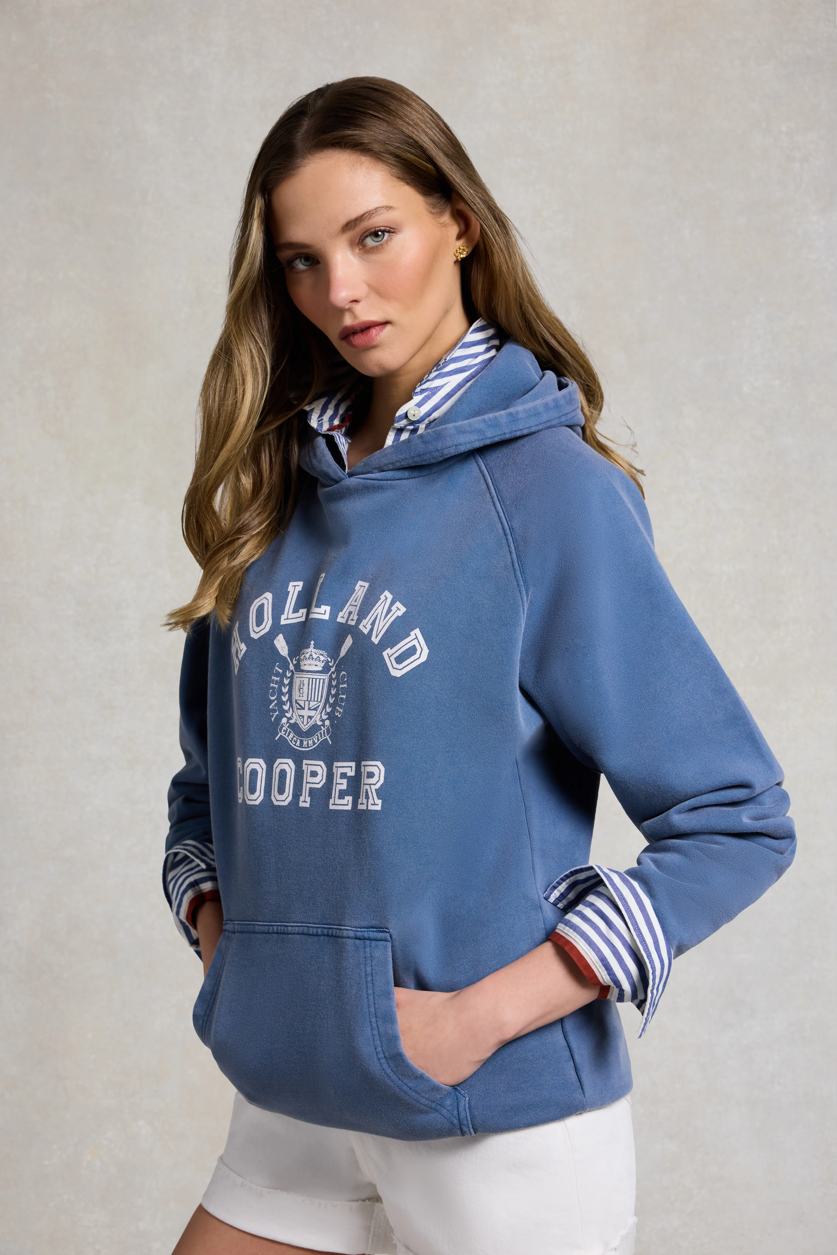 Vintage Hoodie (Denim Blue) - Image 3