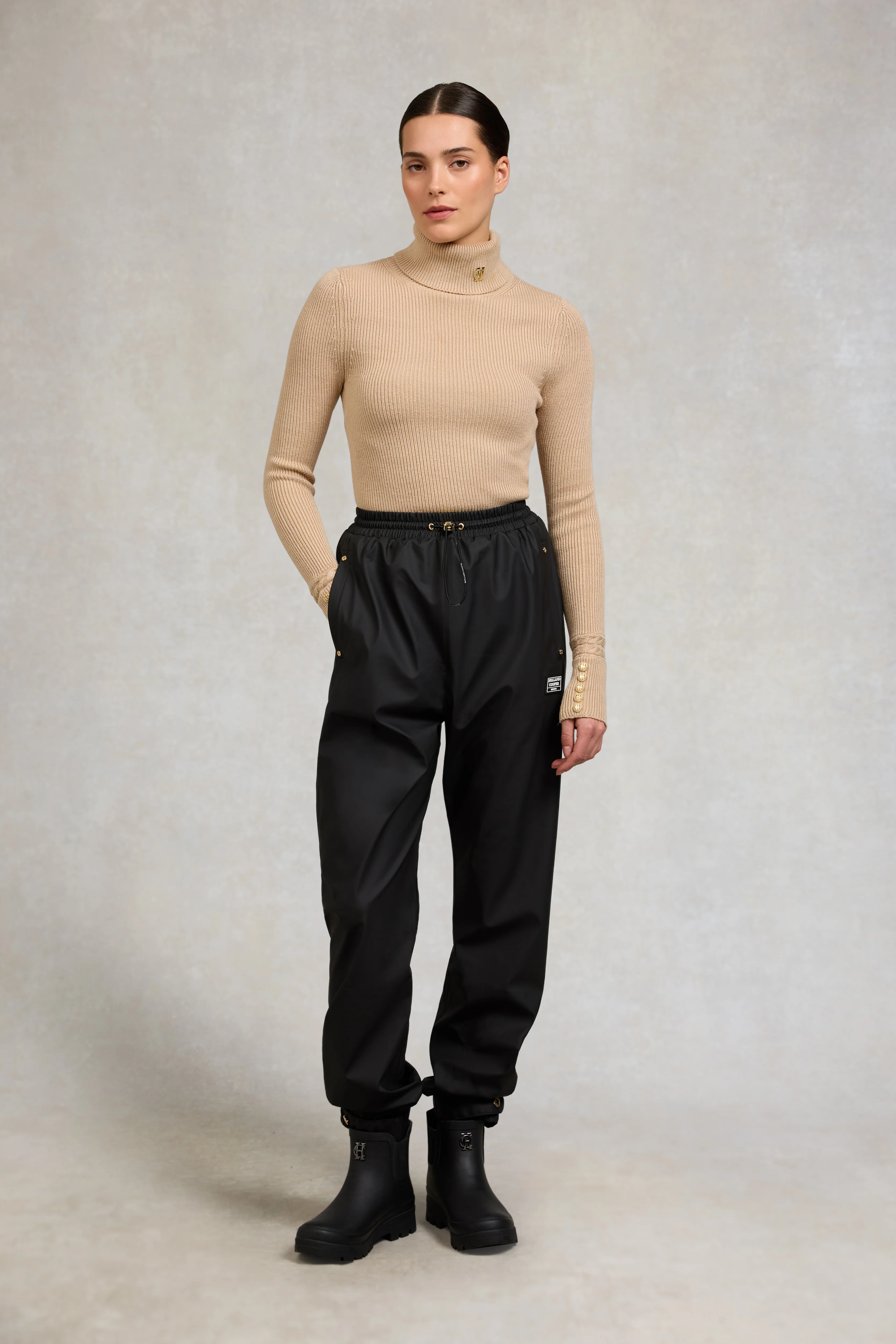 Waterproof Rain Trouser (Black)
