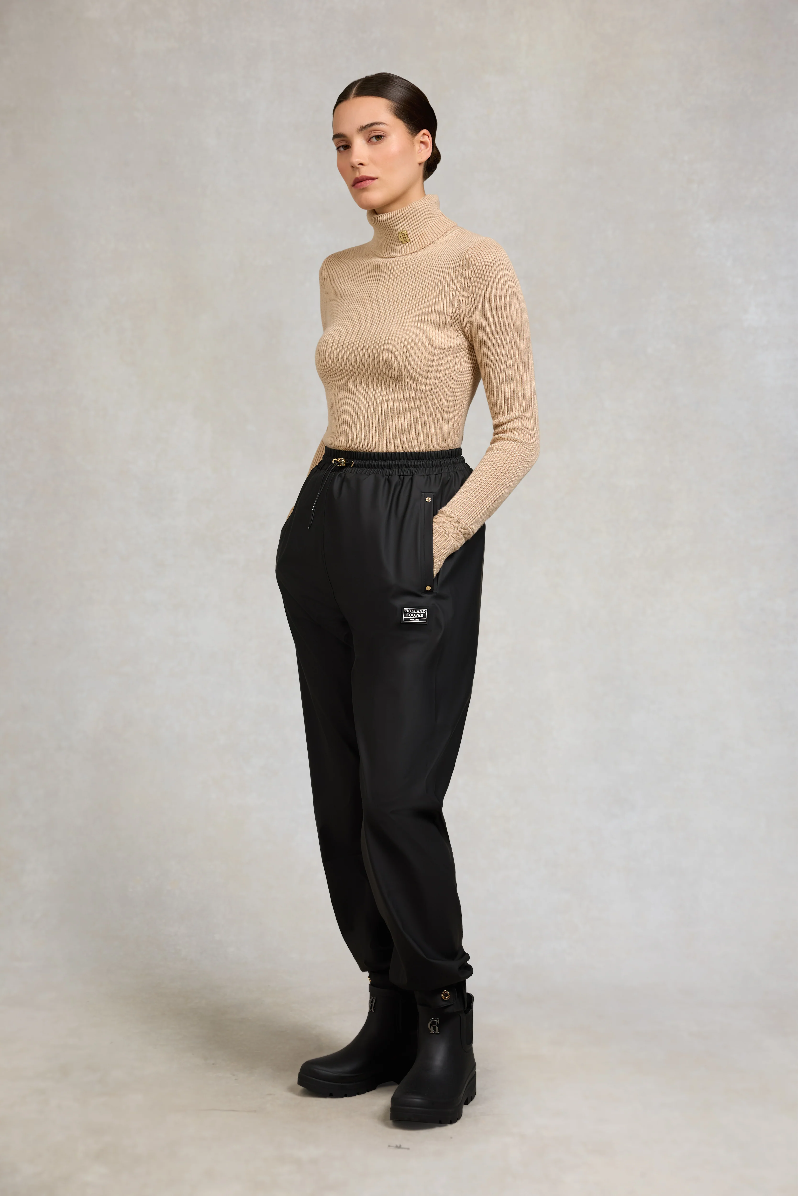Waterproof Rain Trouser (Black) - Image 2