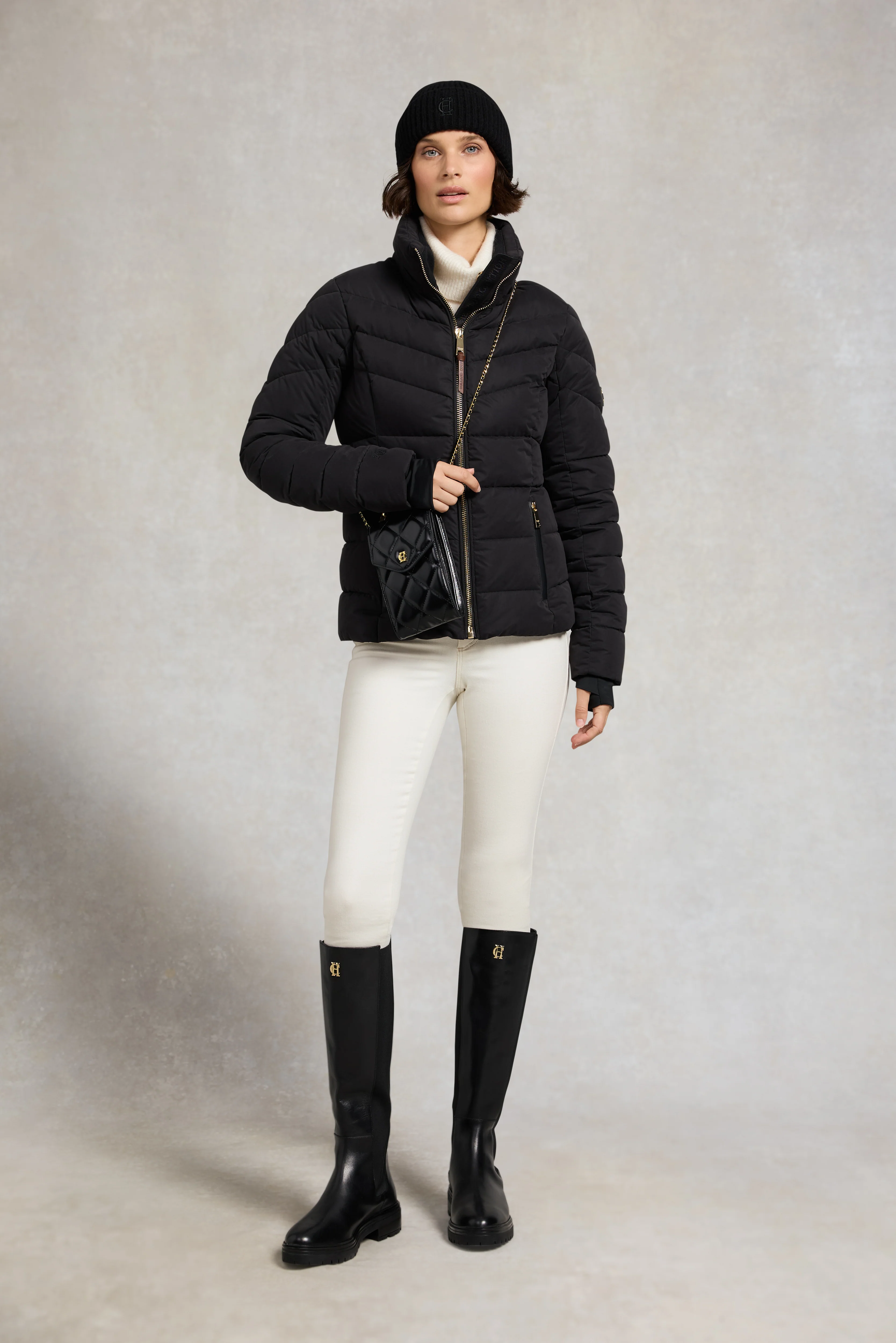 Whistler Puffer Jacket (Deep Black Natural) - Image 3